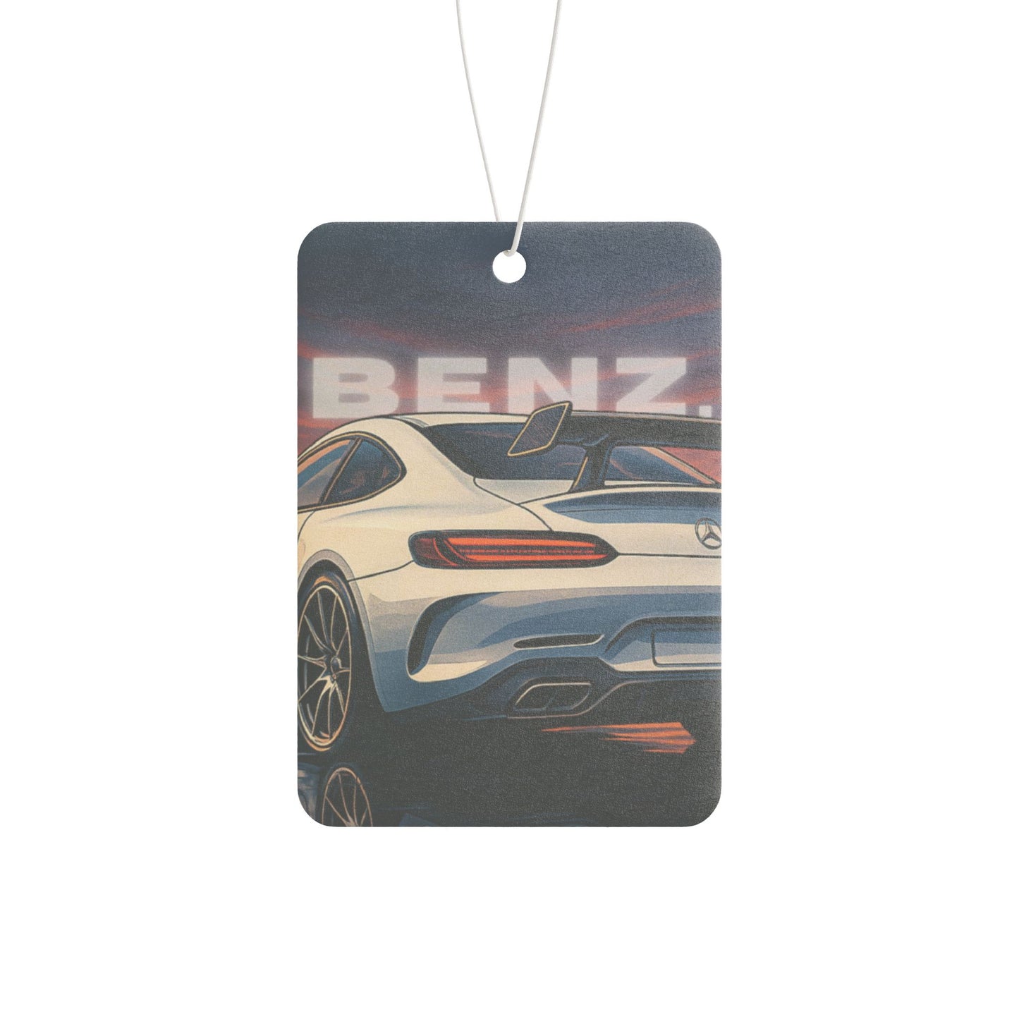 Benz Car Air Freshener - Stylish Automotive Air Freshener with Benz Graphic