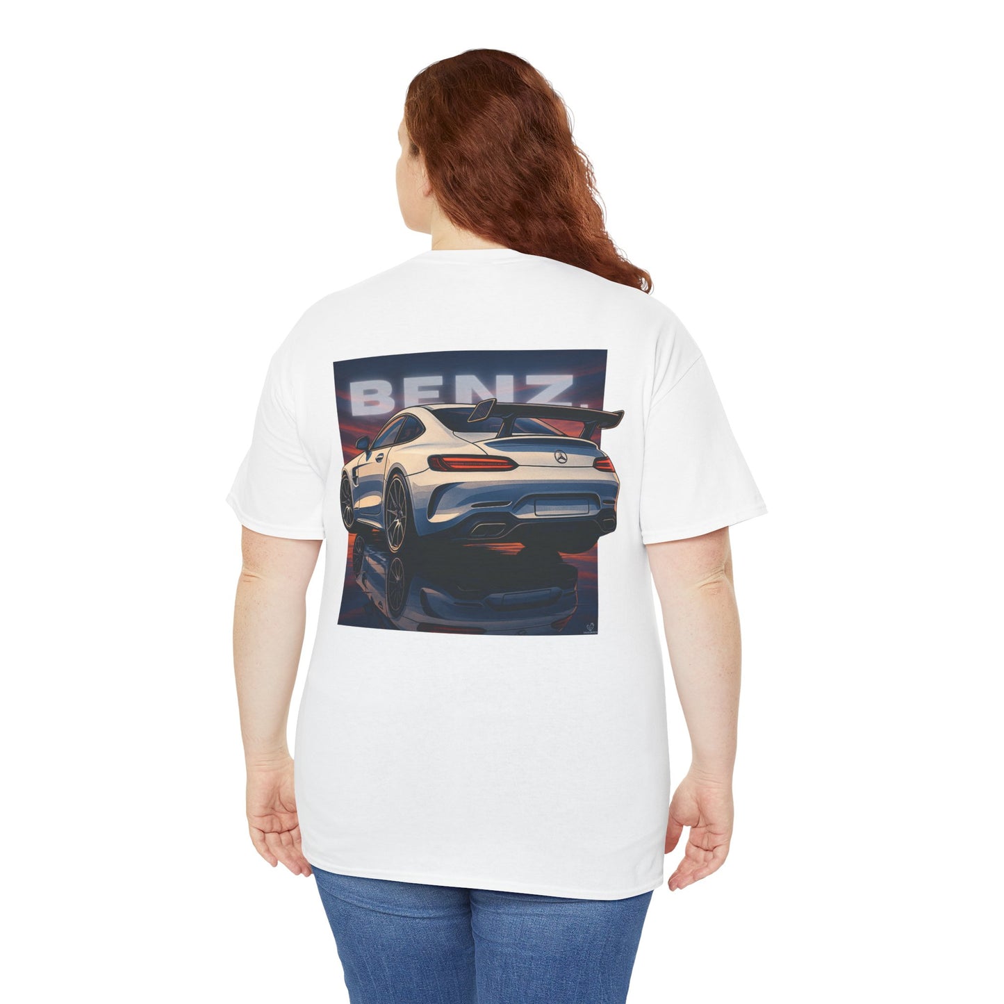T-shirt de course inspiré de Benz - T-shirt unisexe avec imprimé cool au dos