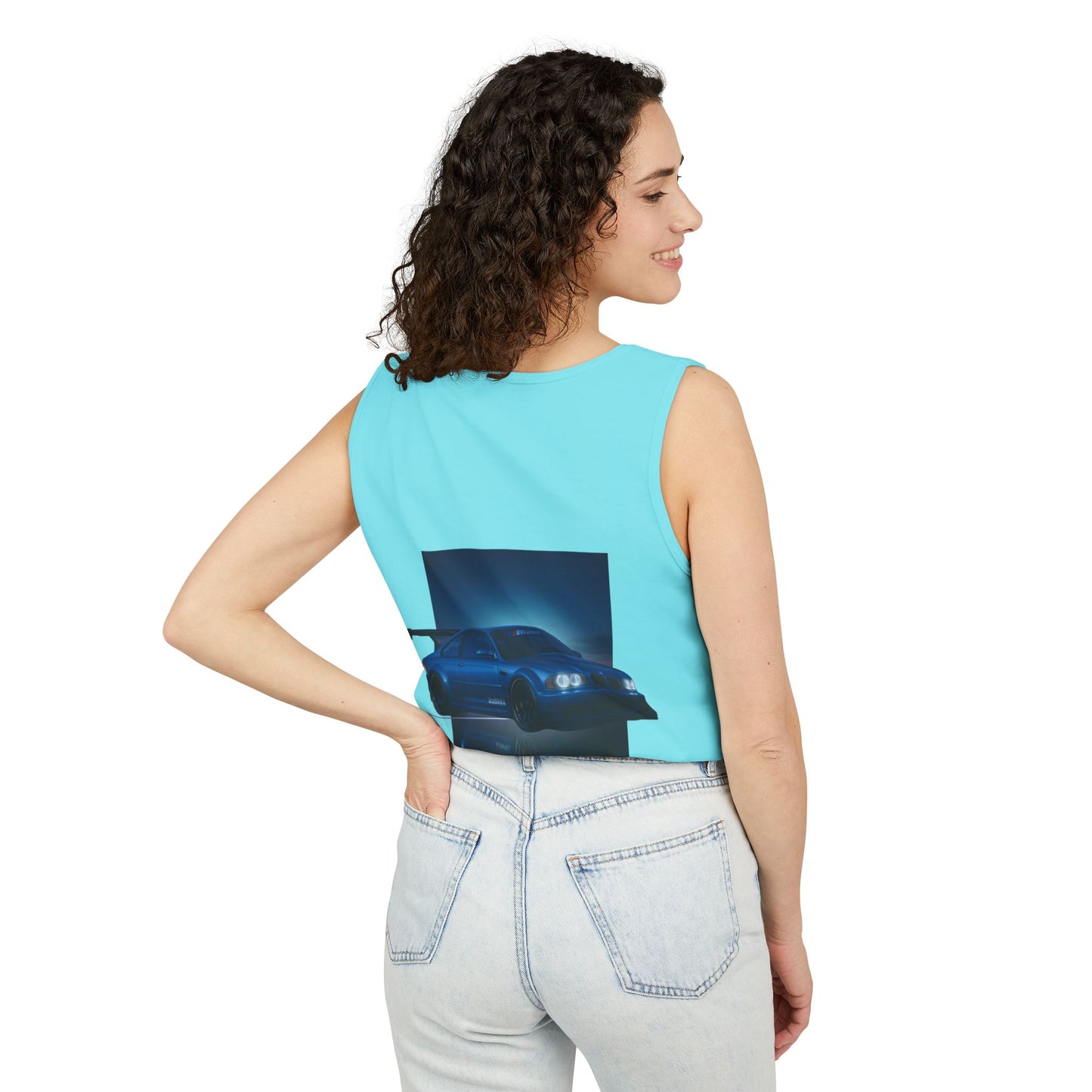 Racing Inspired Unisex Garment-Dyed Tank Top