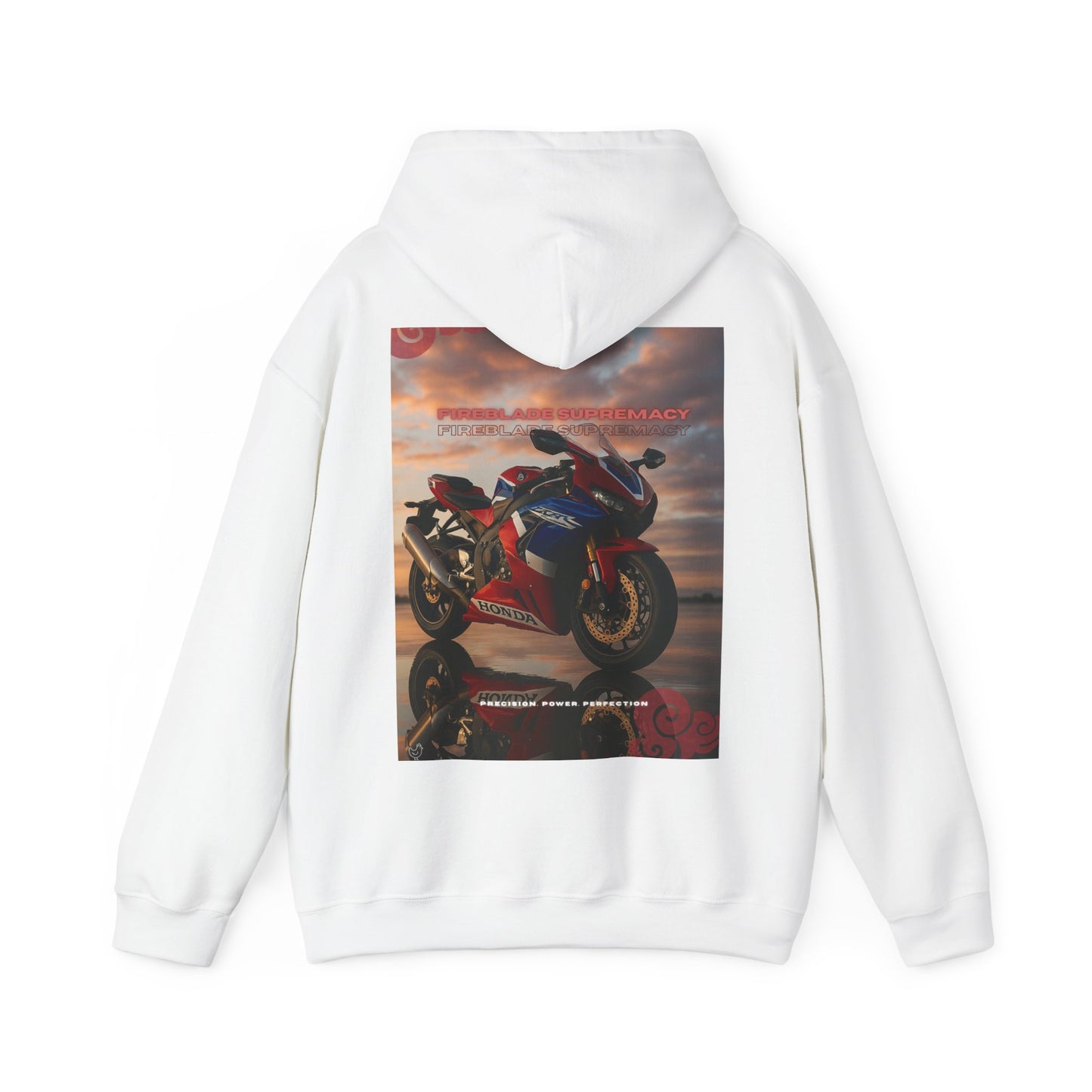 Fireblade Unisex Heavy Blend™ Motorcycle Sweatshirt - Retro Bike Design