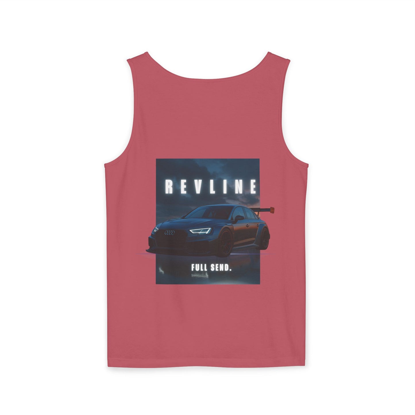 Revline Racing Inspired- Unisex Garment-Dyed Tank Top