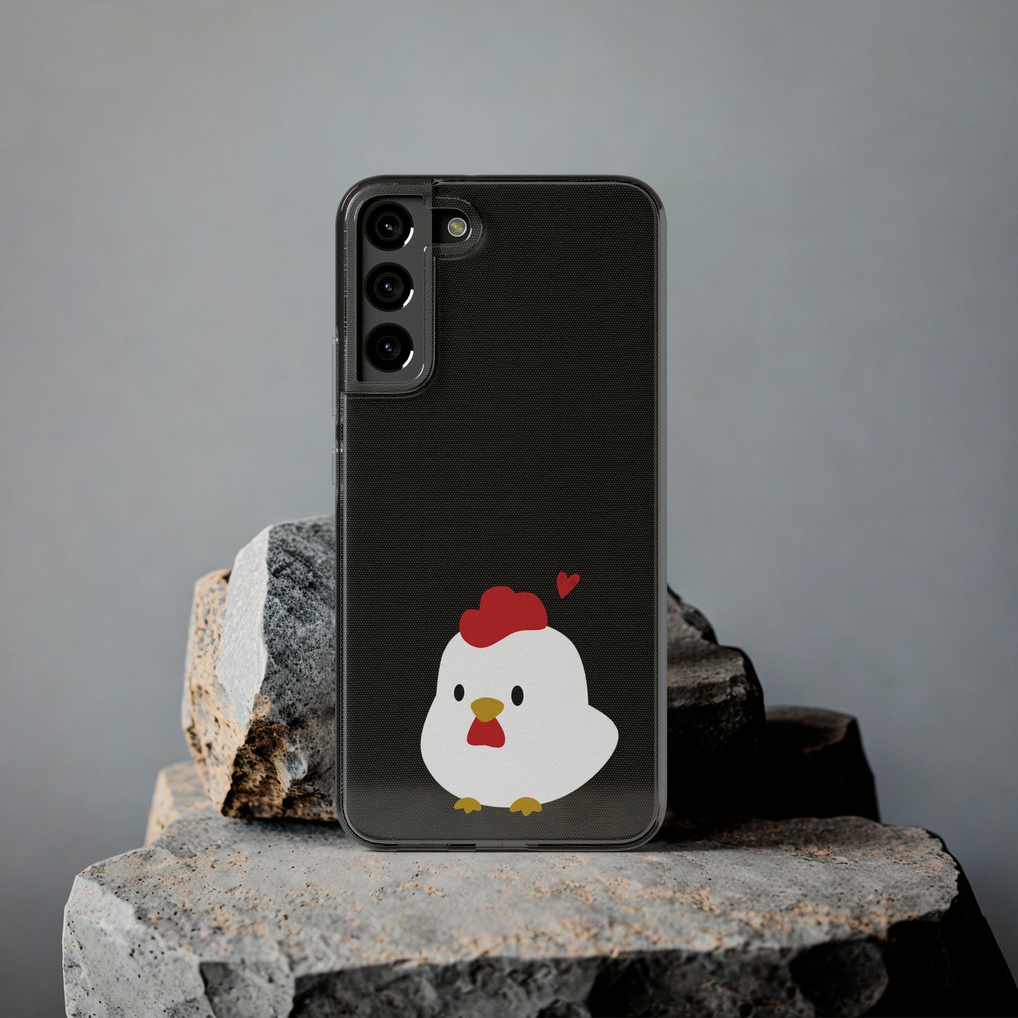 Cute Chicken Soft Phone Case, Animal Phone Cover for Farm Lovers, Gifts for Her, Cute Smartphone Accessory, Chicken Lover Gift