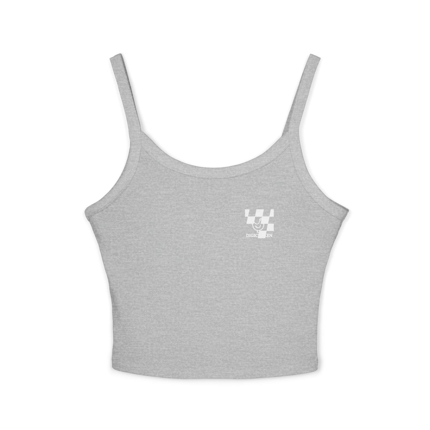 Women's Tank Top - GTI Racing Spaghetti Top with Cool Backprint