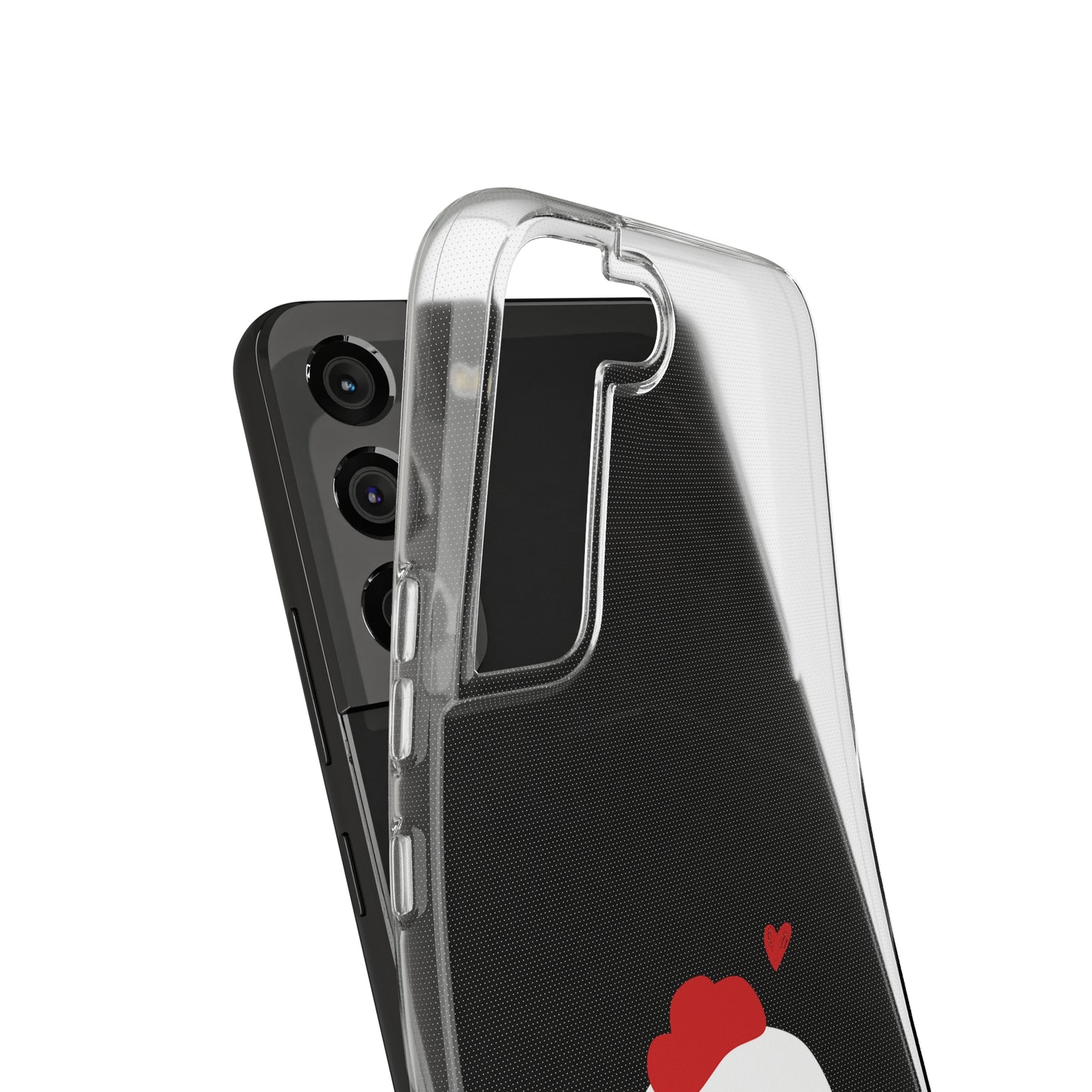 Cute Chicken Soft Phone Case, Animal Phone Cover for Farm Lovers, Gifts for Her, Cute Smartphone Accessory, Chicken Lover Gift