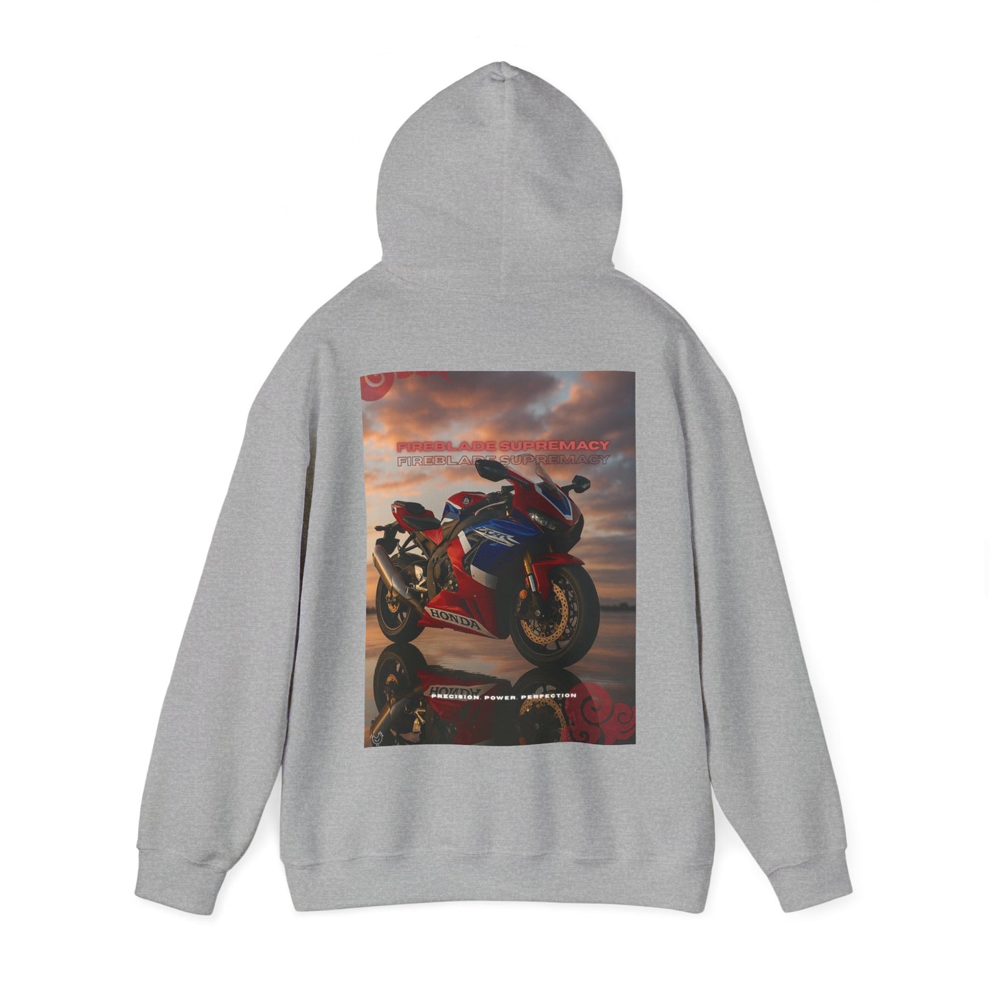 Fireblade Unisex Heavy Blend™ Motorcycle Sweatshirt - Retro Bike Design