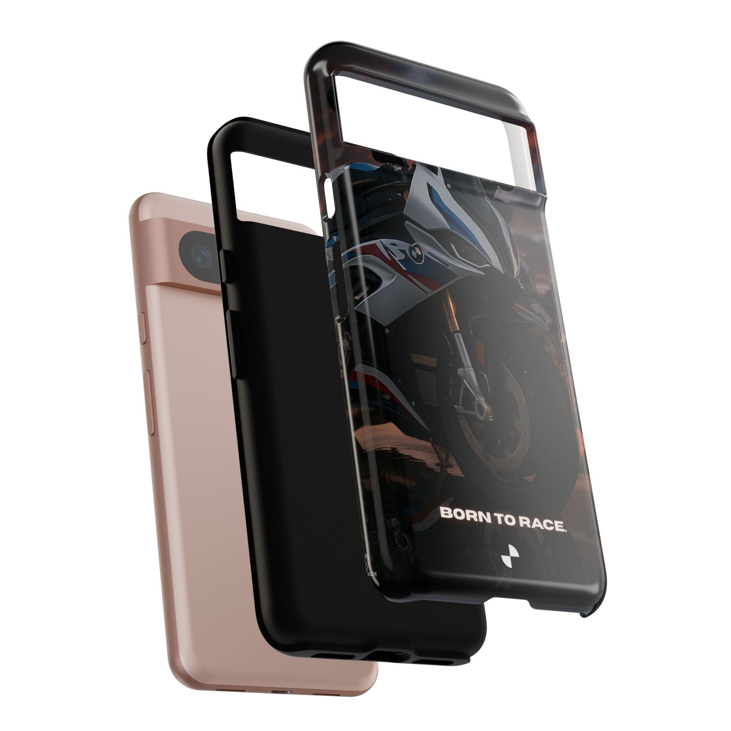 Coque de téléphone pour moto BMW – Design Born to Race