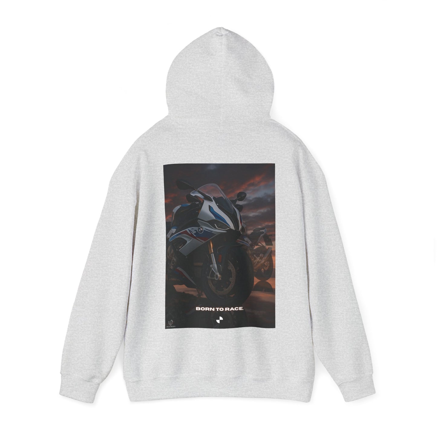 s1000rr Born to Race Unisex Heavy Blend Hoodie - Ideal for Motorcycle Enthusiasts