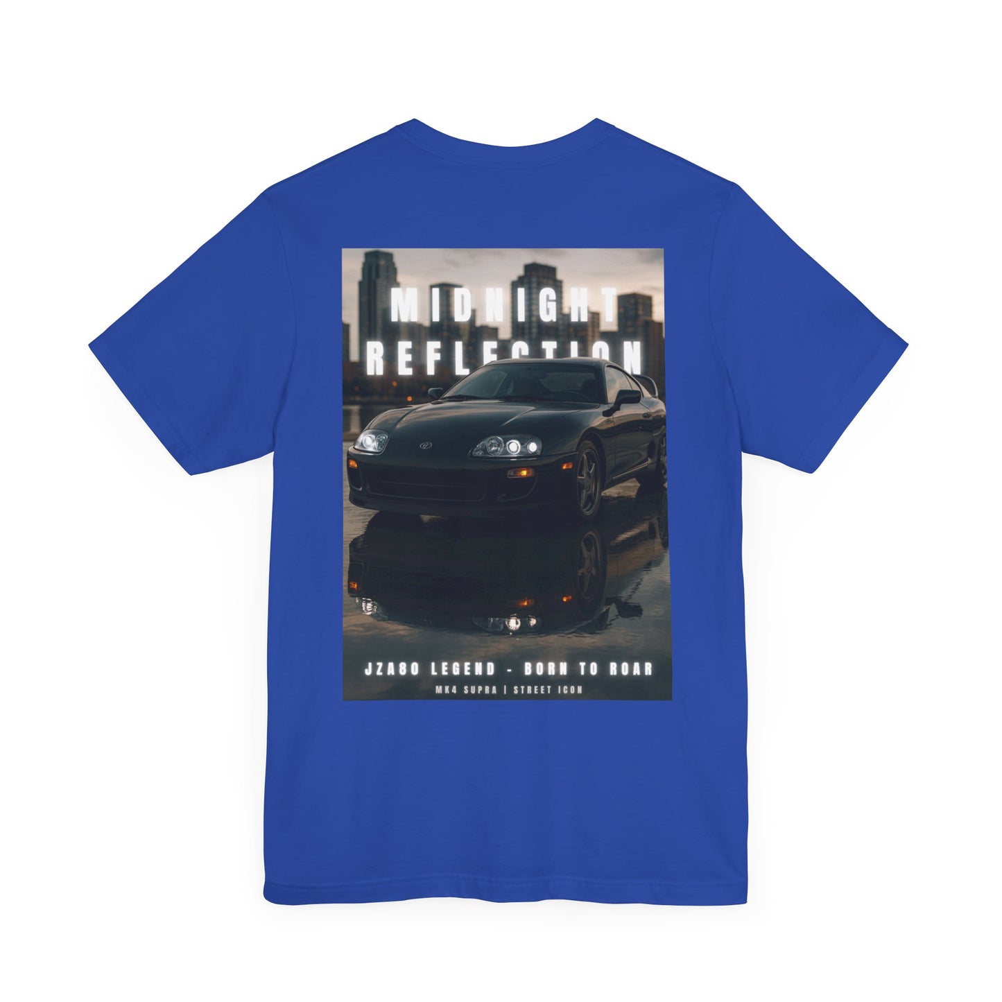 Midnight Reflection Unisex Tee, Casual Streetwear, Car Lovers Gift, Graphic T-Shirt, Everyday Wear, Urban Outfit