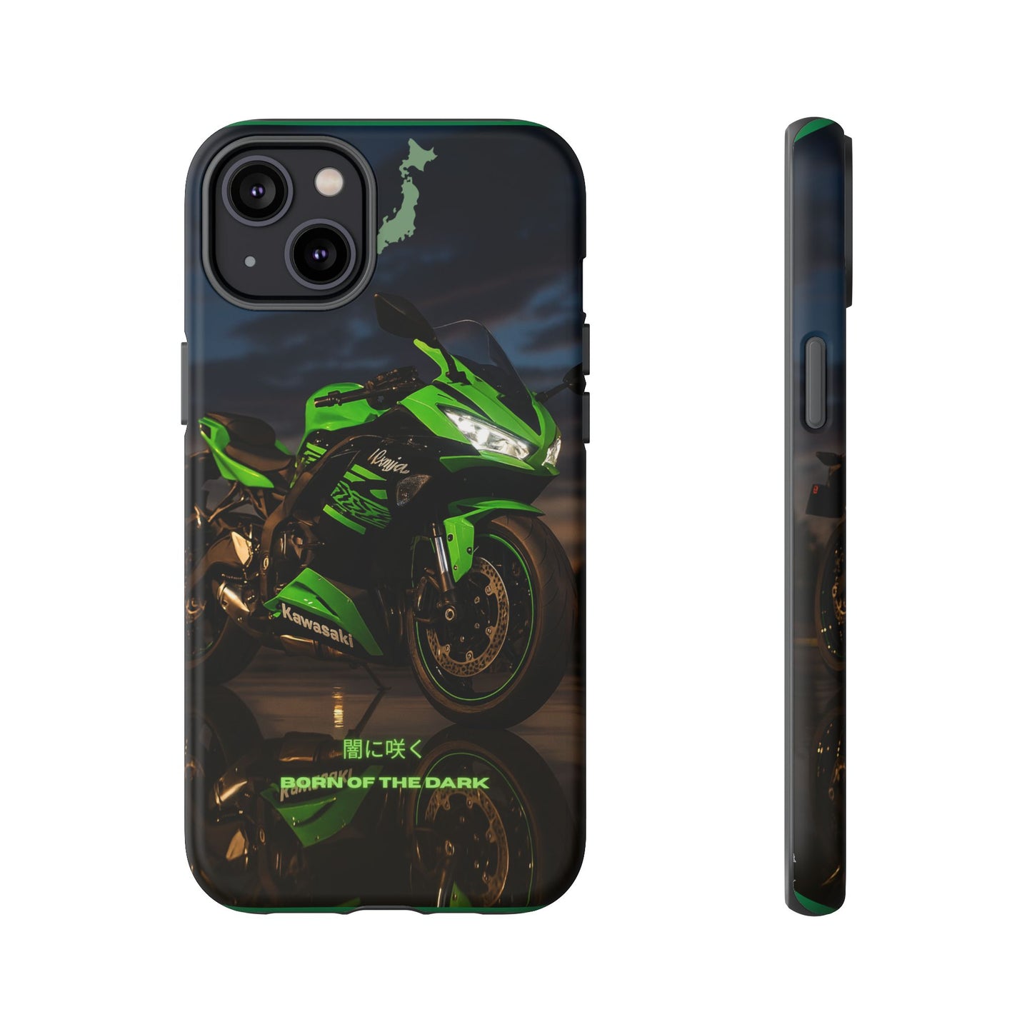 Coque de téléphone moto Kawa - Born of the Dark