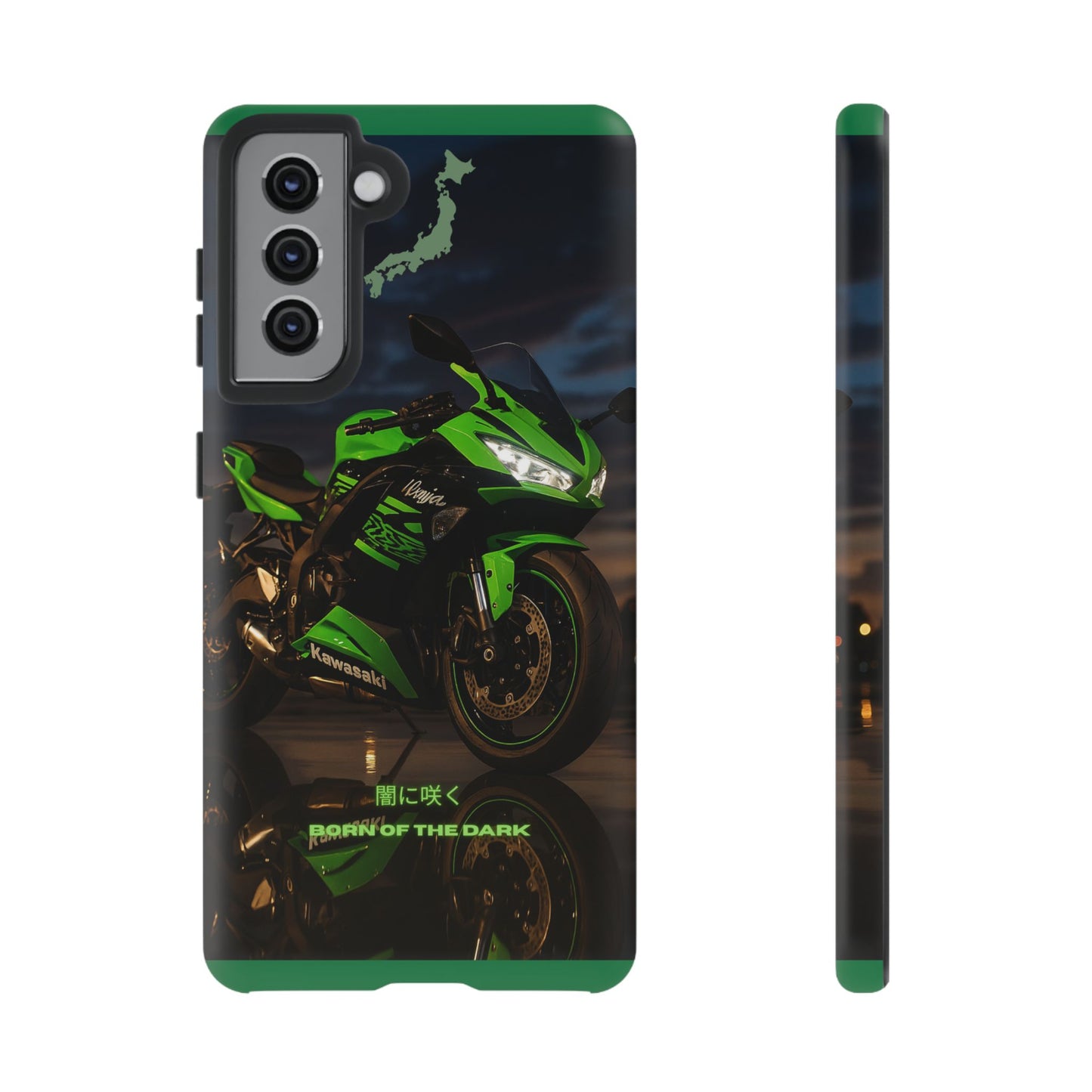 Coque de téléphone moto Kawa - Born of the Dark