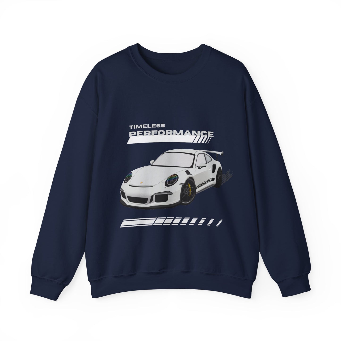 Timeless Performance Sweatshirt, Racing Apparel, Car Enthusiast Gift, Unisex Crewneck, Automotive Style, Gift for Him