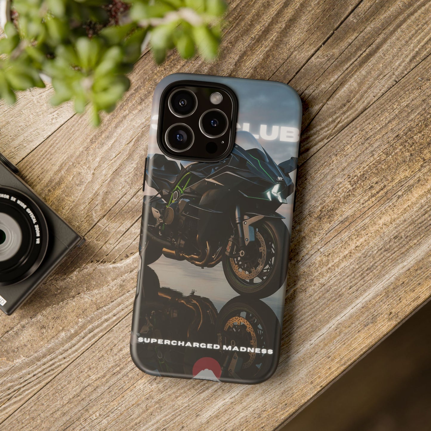 Étui de téléphone moto H2R - Supercharged Madness Club