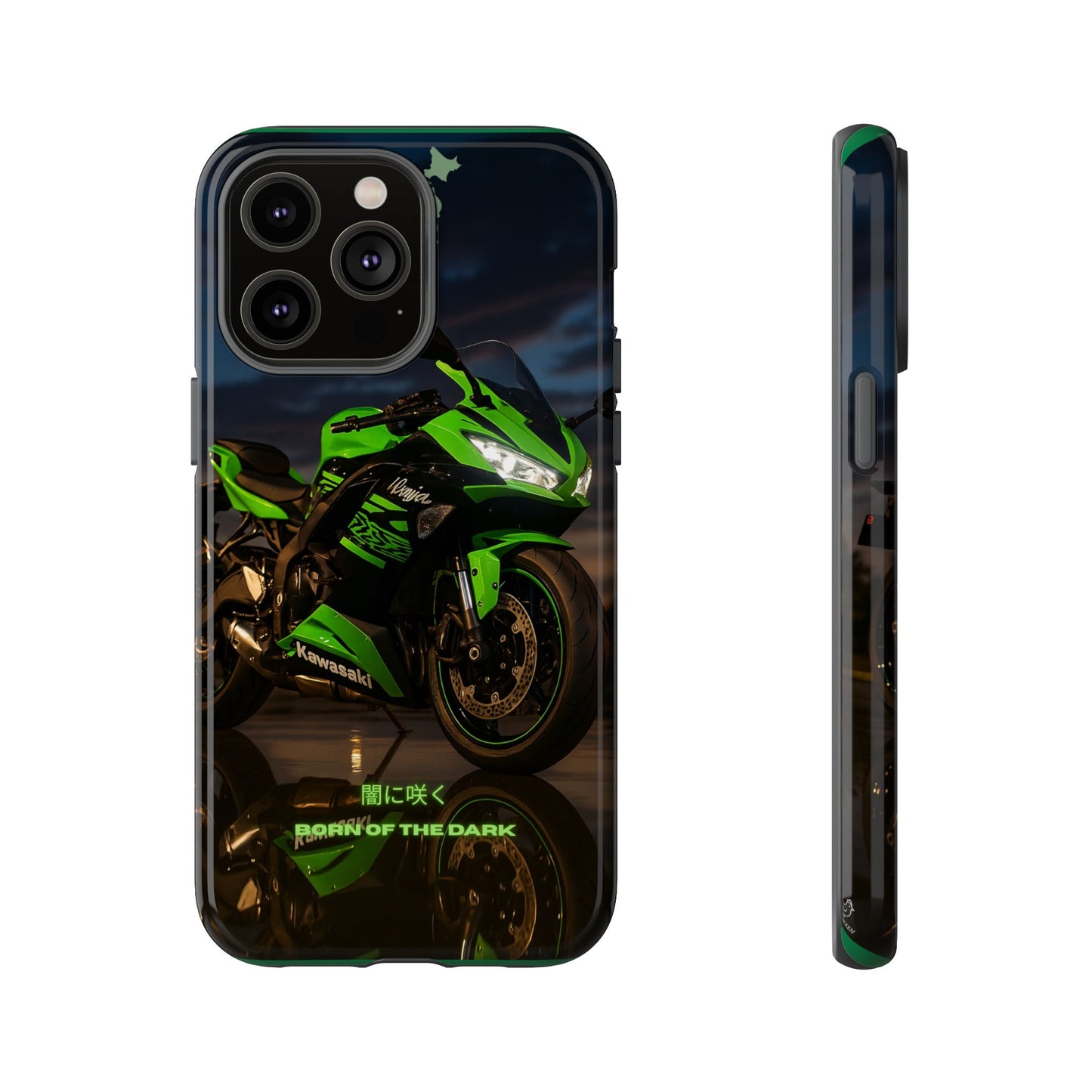 Coque de téléphone moto Kawa - Born of the Dark