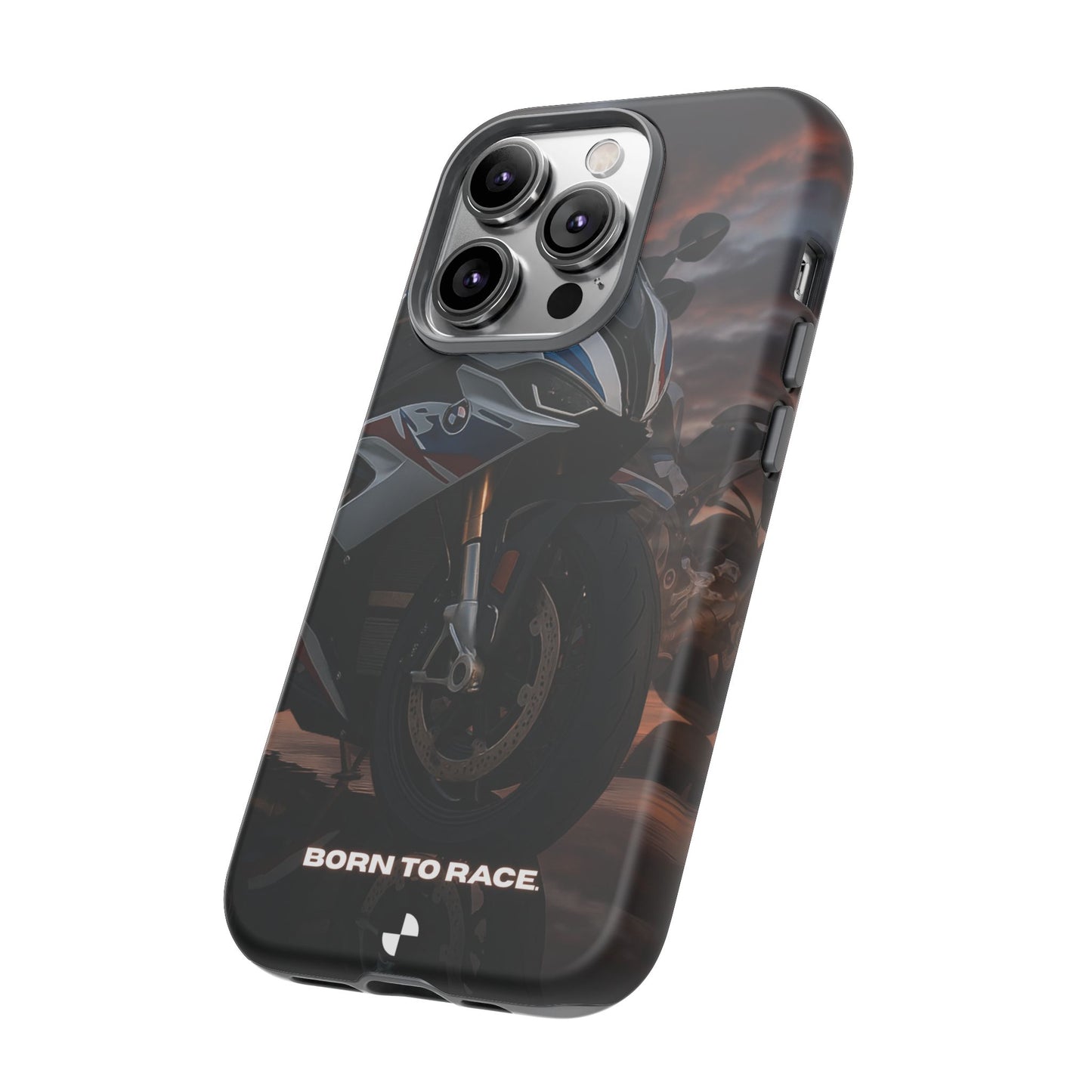 Coque de téléphone pour moto BMW – Design Born to Race