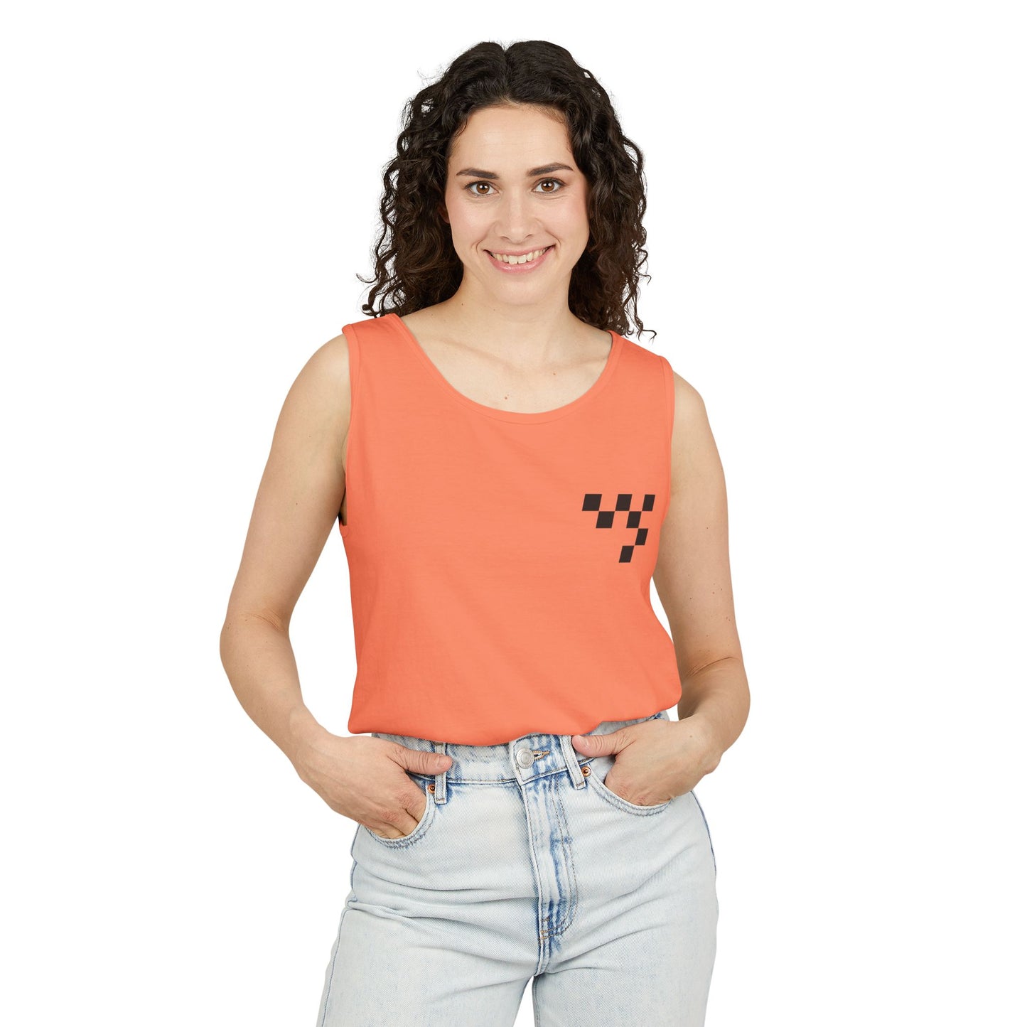 Racing Stututu Car - Unisex Garment-Dyed Tank Top
