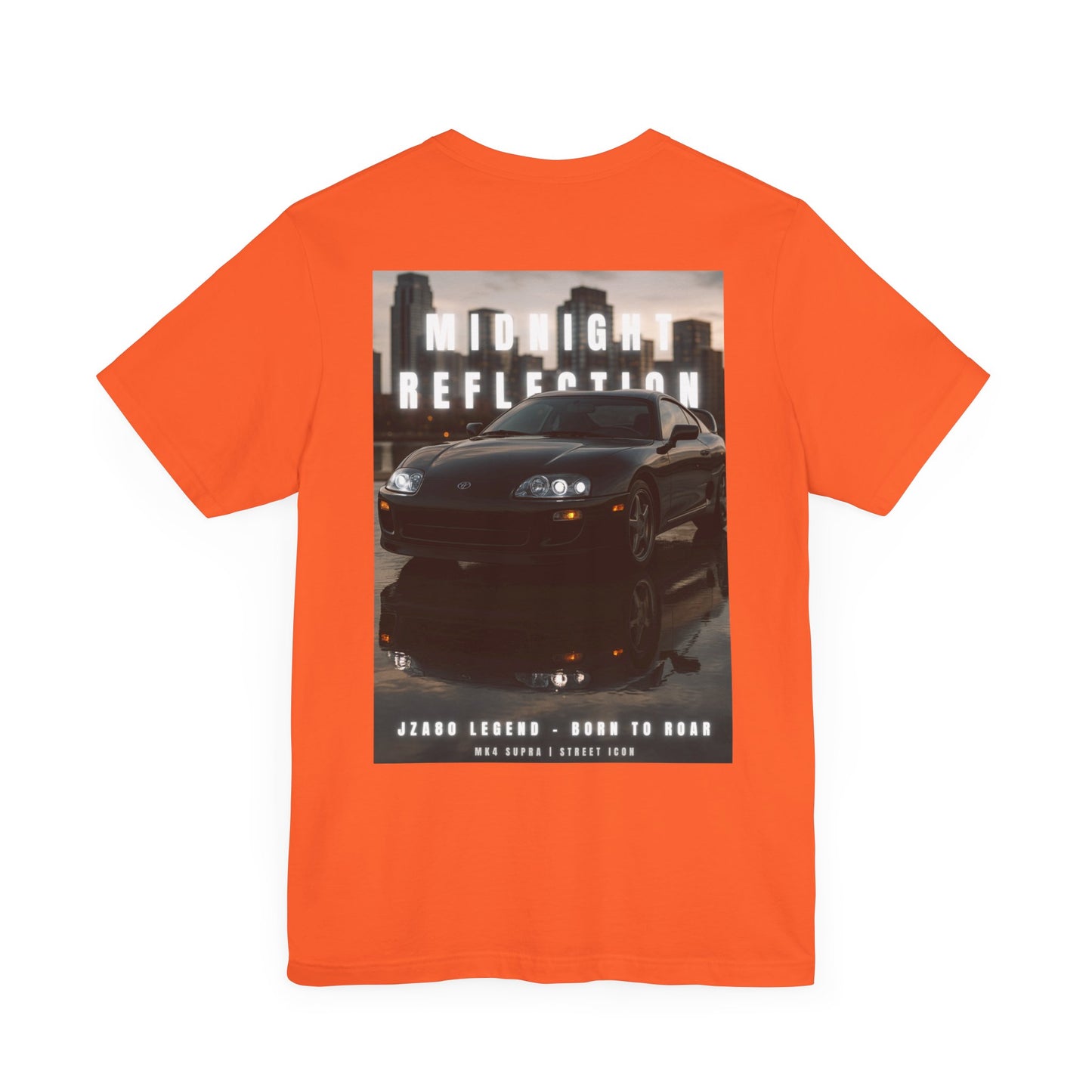 Midnight Reflection Unisex Tee, Casual Streetwear, Car Lovers Gift, Graphic T-Shirt, Everyday Wear, Urban Outfit