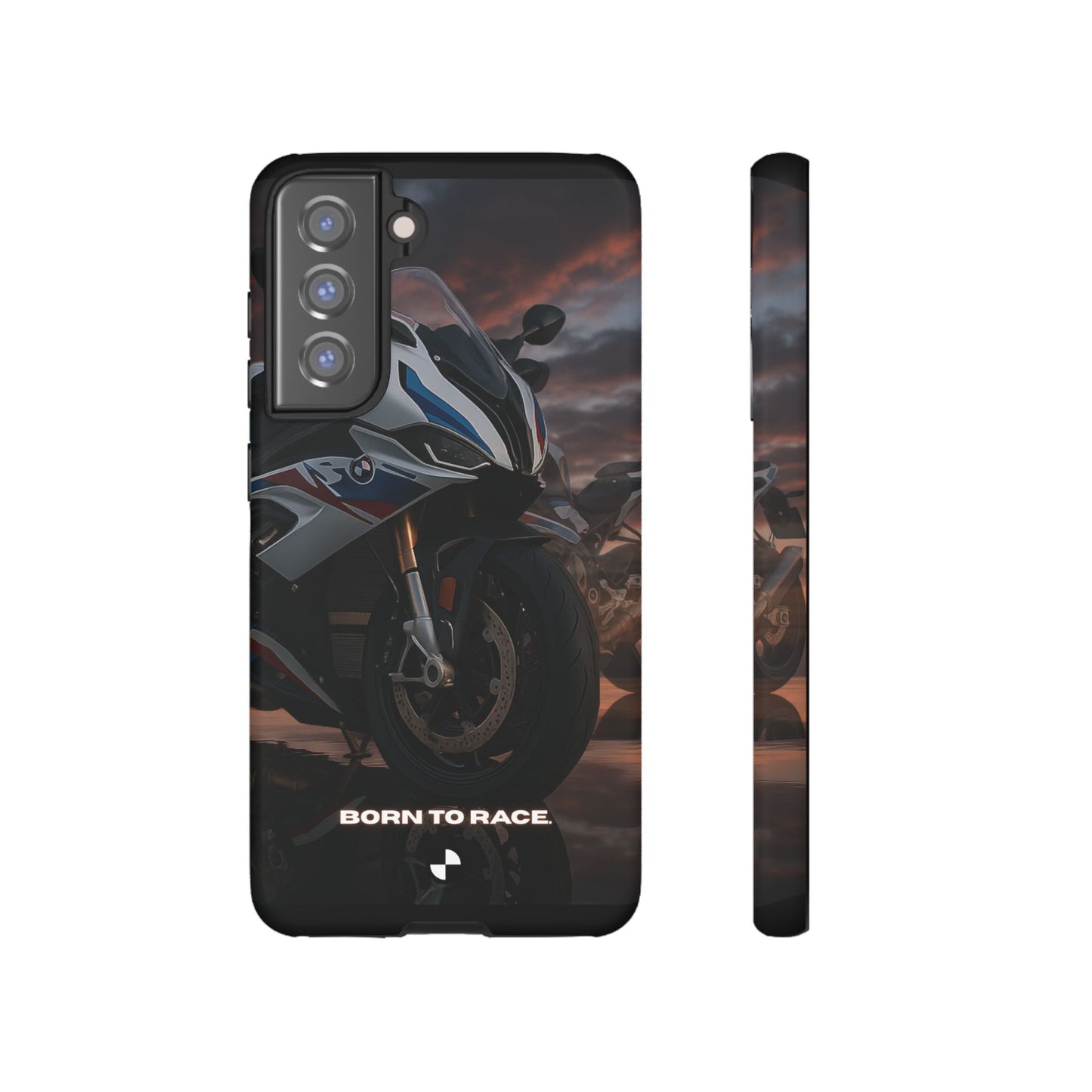 Coque de téléphone pour moto BMW – Design Born to Race