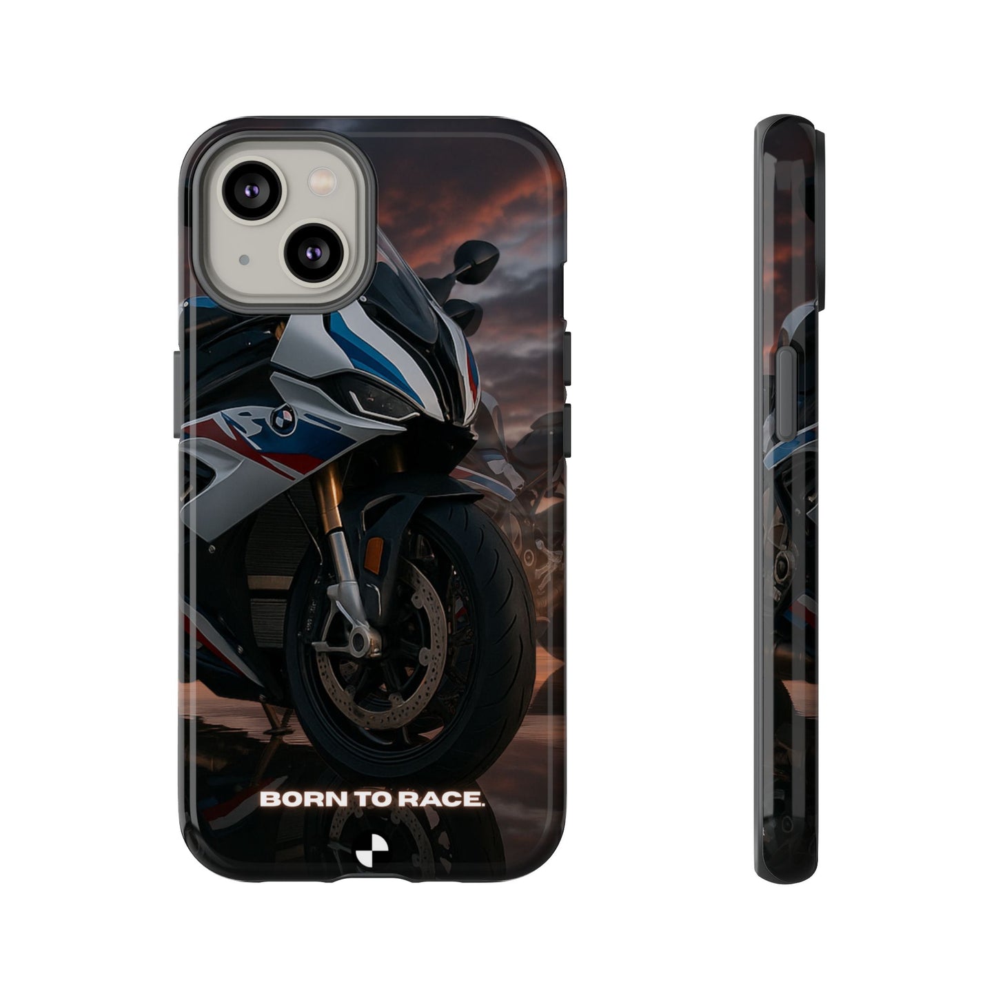 Coque de téléphone pour moto BMW – Design Born to Race