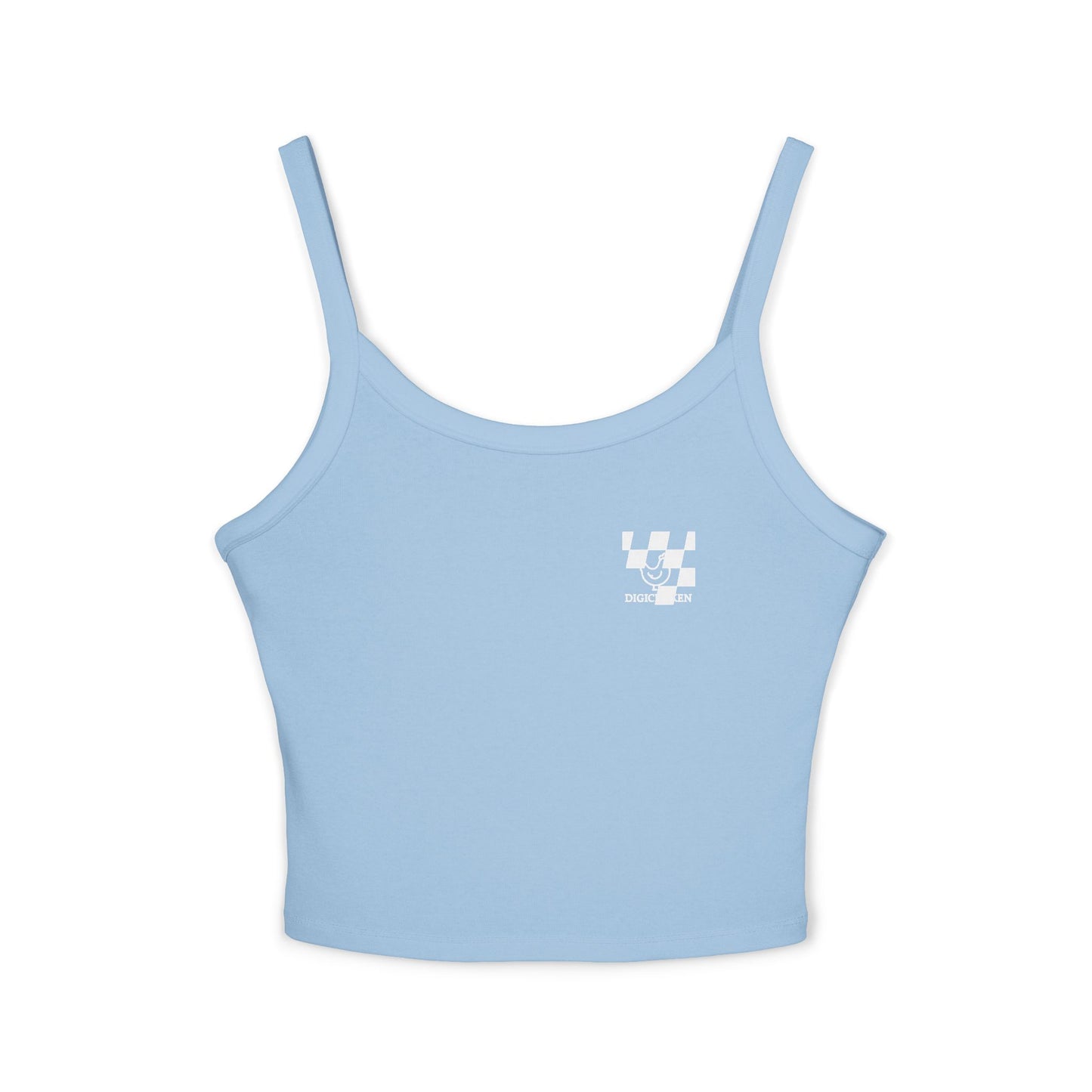 Women's Tank Top - GTI Racing Spaghetti Top with Cool Backprint