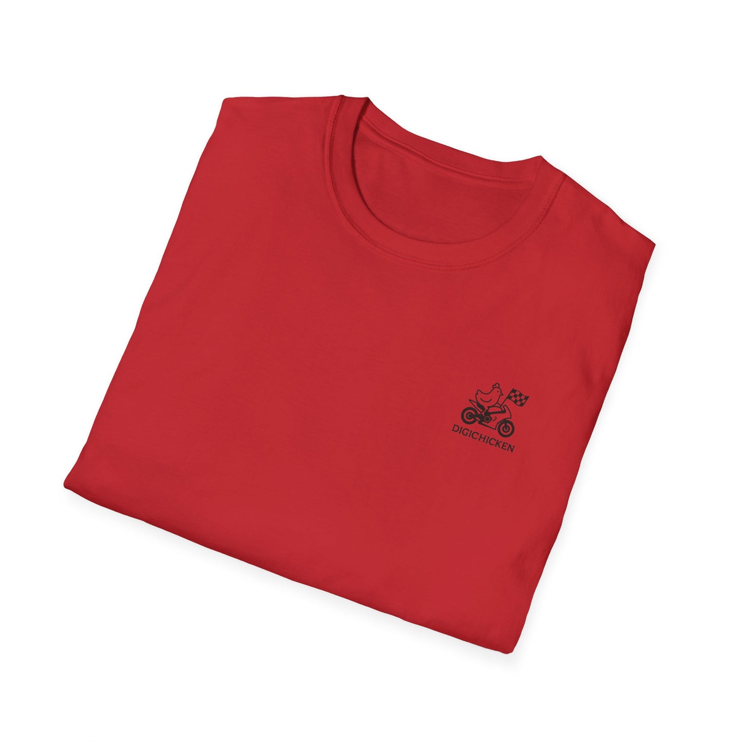 Fireblade Motorcycle Enthusiast Unisex Softstyle T-Shirt - Retro Bike Design