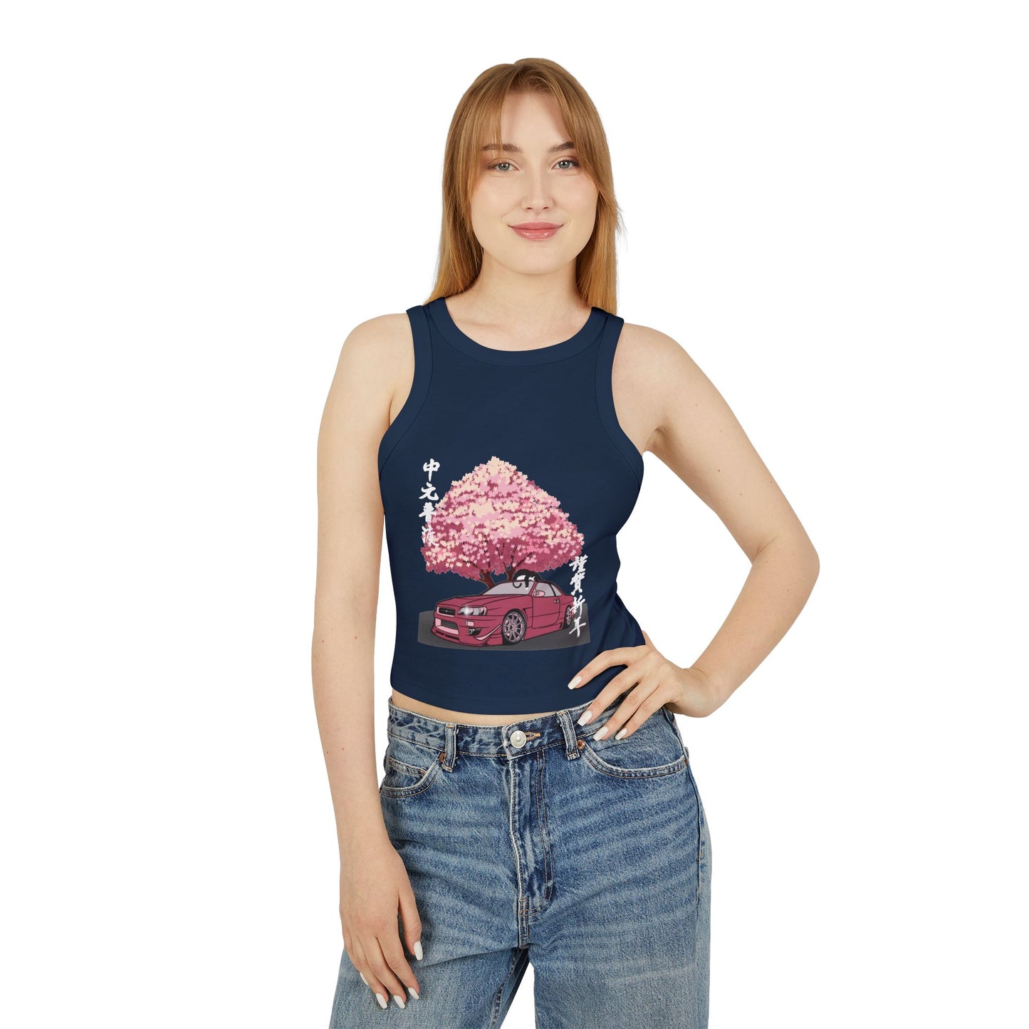 Tokyo Powered Racer Tank Top, Cool Summer Tee, Racing Apparel, Japanese Car Enthusiast Gift, Streetwear Fashion