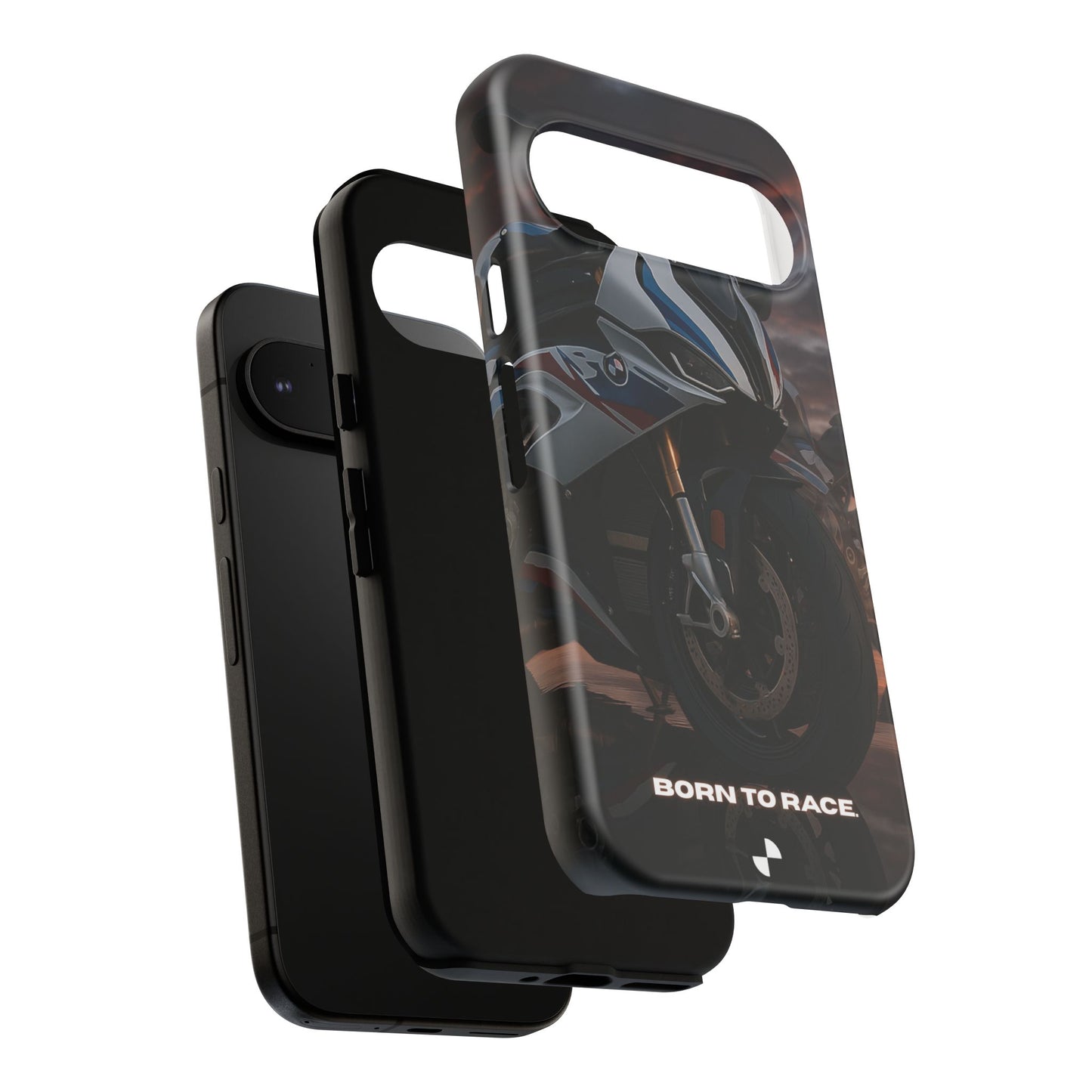Coque de téléphone pour moto BMW – Design Born to Race