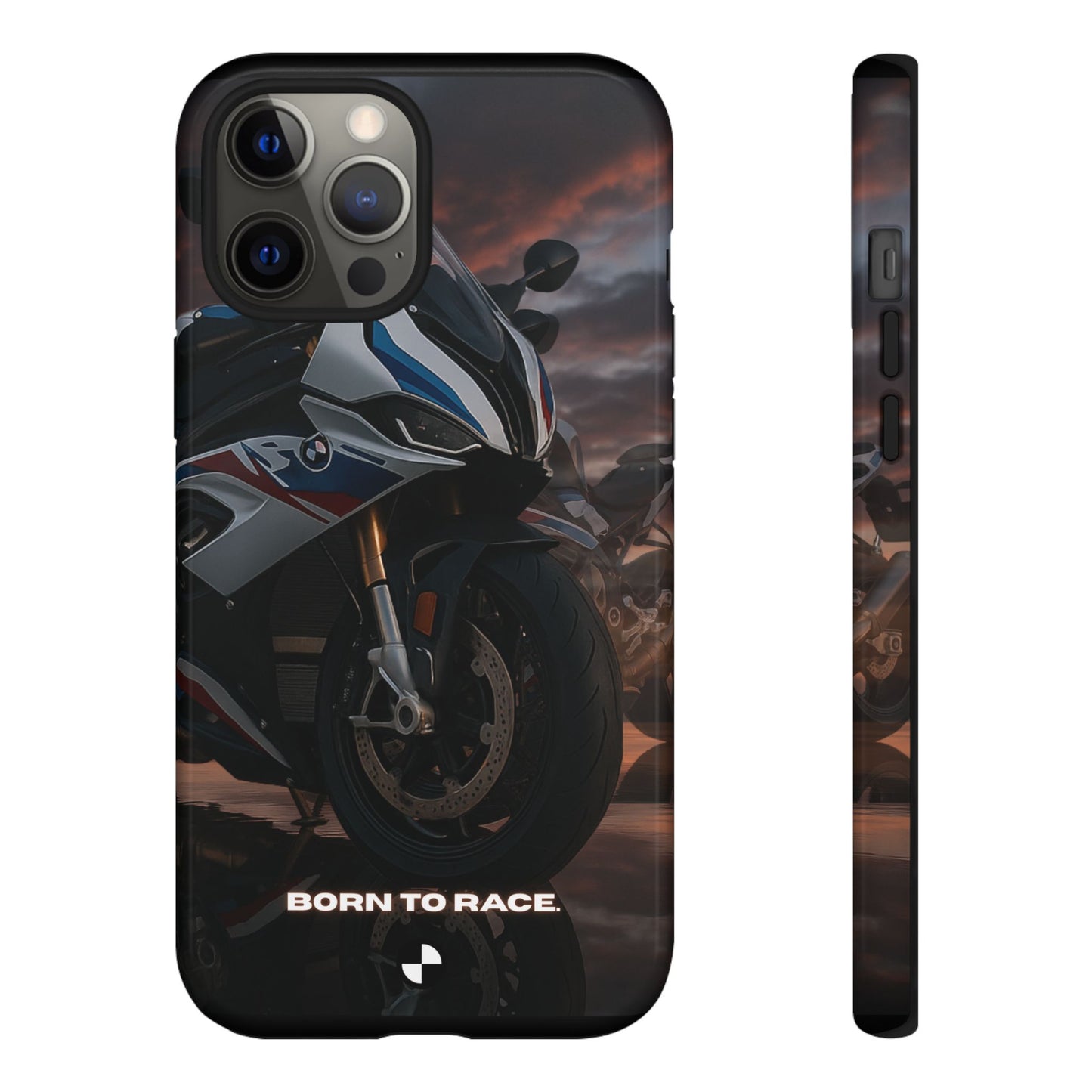 Coque de téléphone pour moto BMW – Design Born to Race