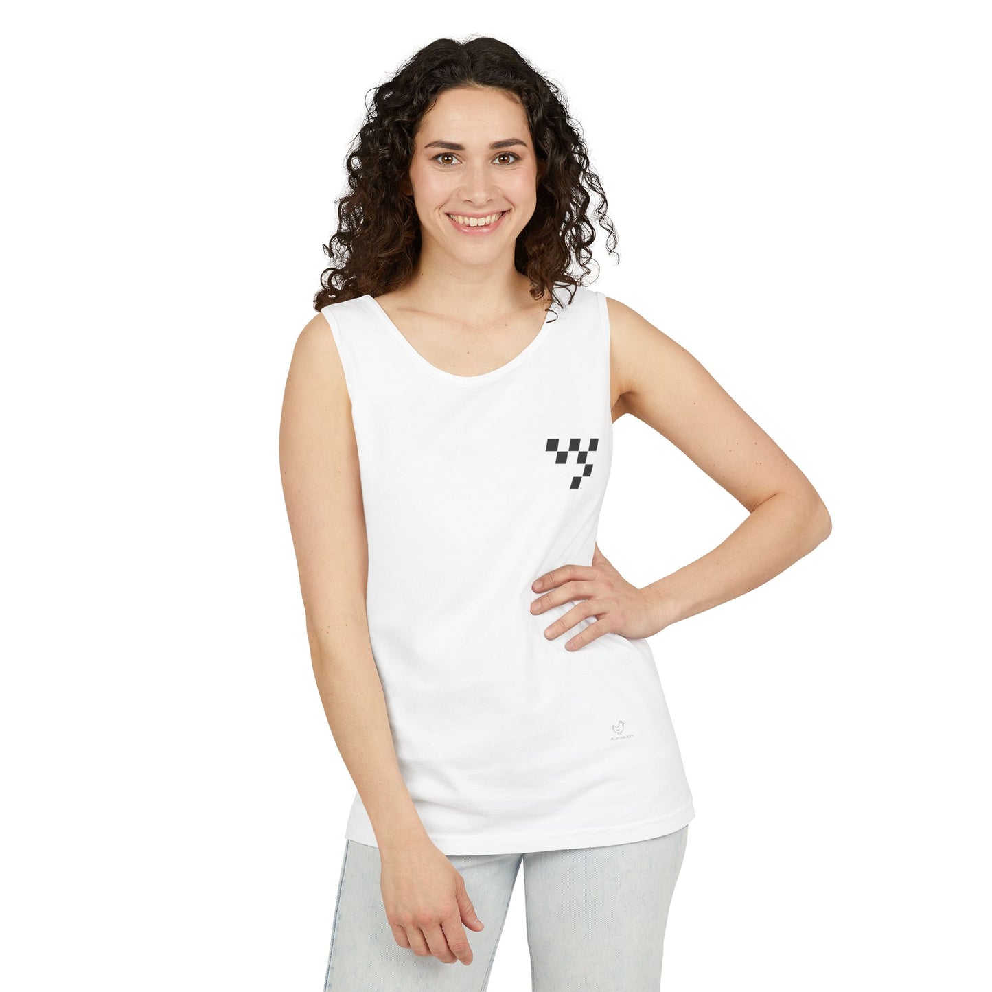 Raceline Holo Inspired Car - Unisex Garment-Dyed Tank Top