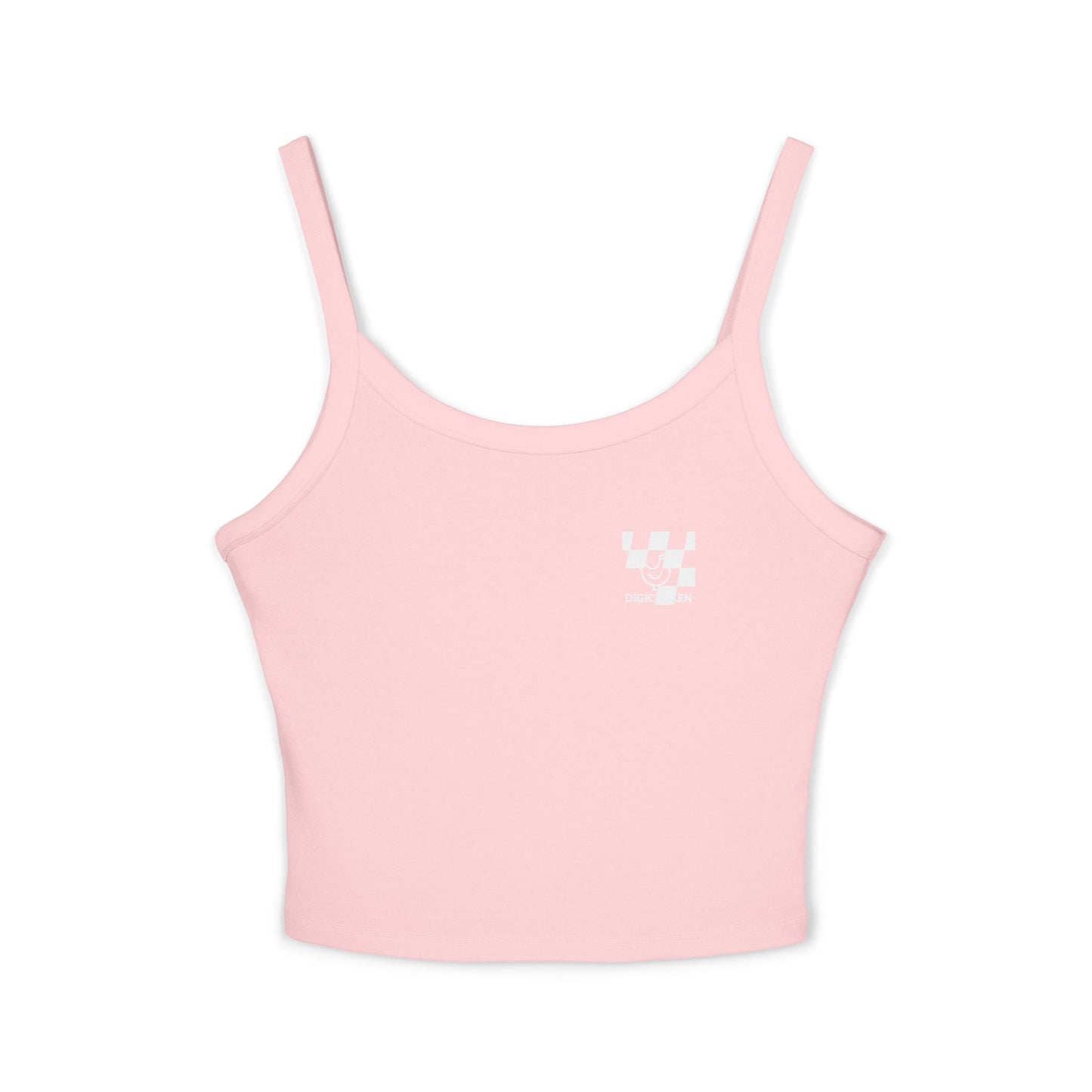 Women's Tank Top - GTI Racing Spaghetti Top with Cool Backprint