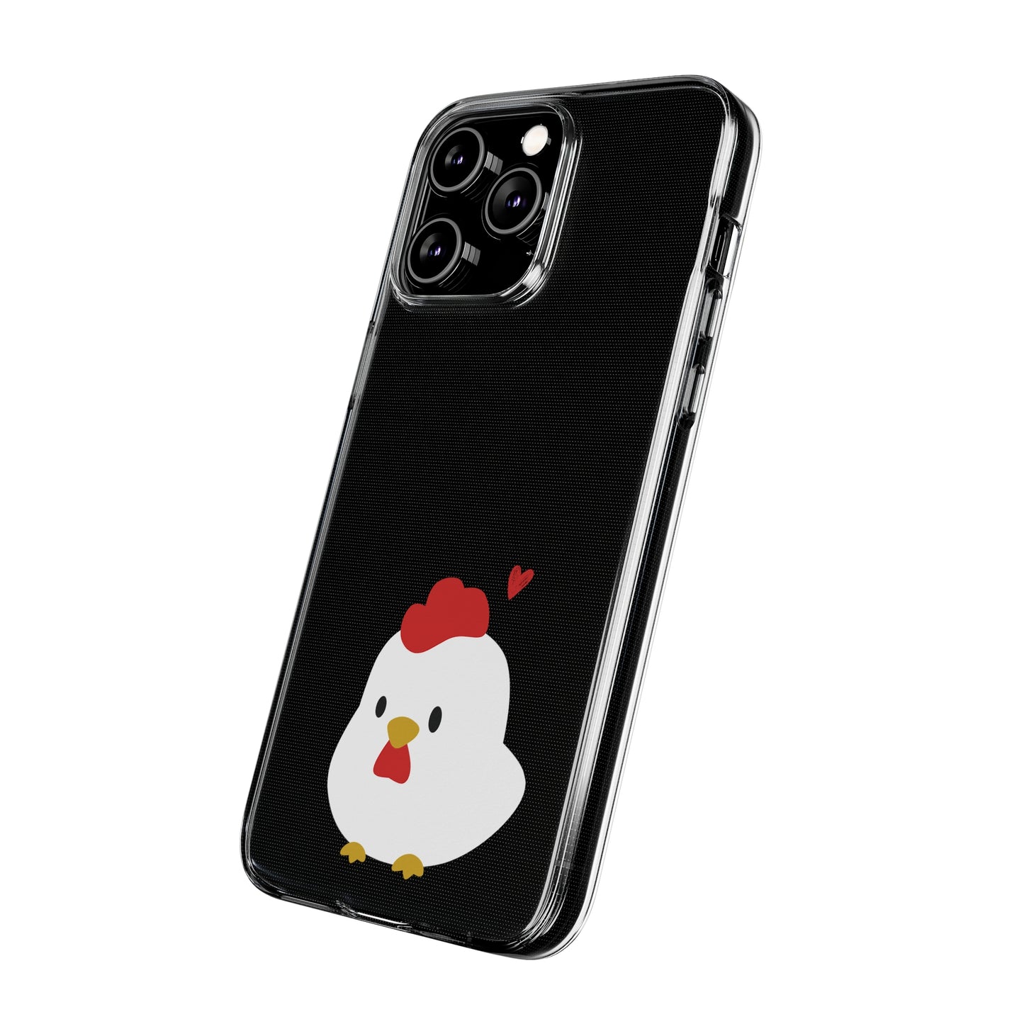 Cute Chicken Soft Phone Case, Animal Phone Cover for Farm Lovers, Gifts for Her, Cute Smartphone Accessory, Chicken Lover Gift