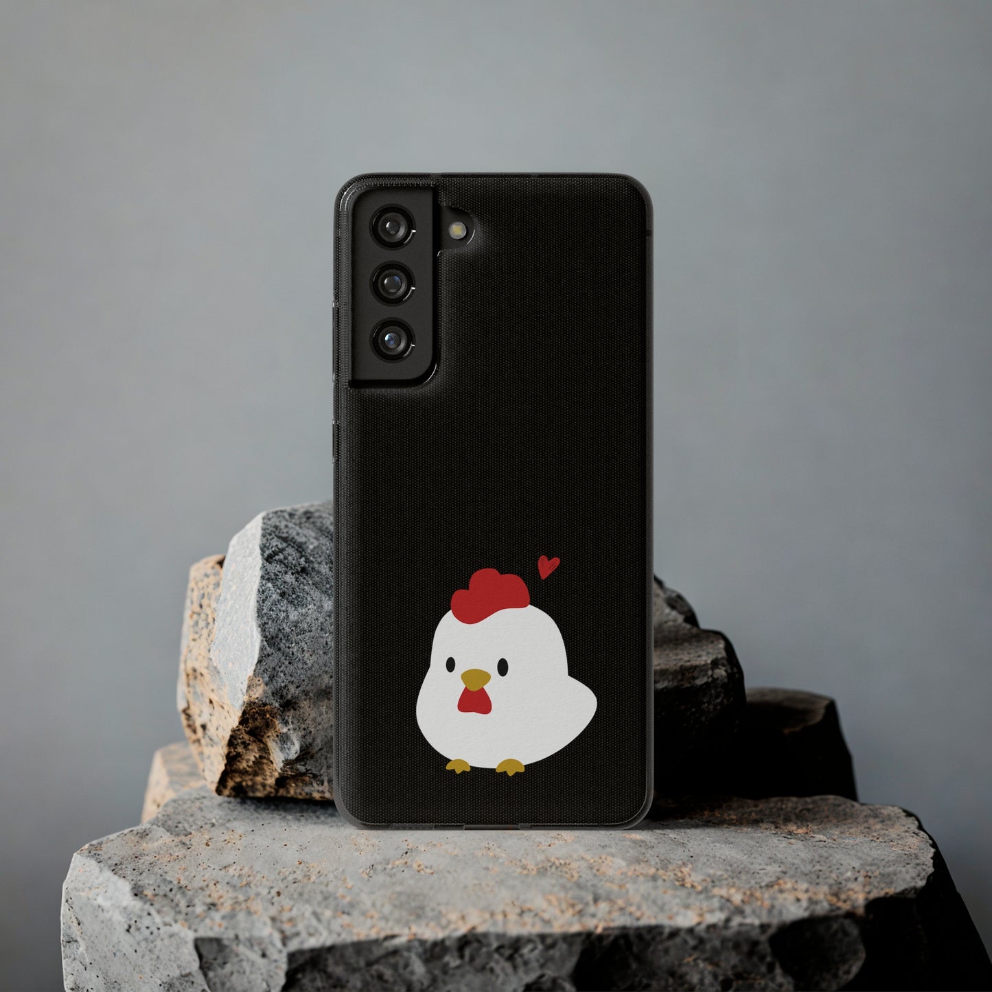 Cute Chicken Soft Phone Case, Animal Phone Cover for Farm Lovers, Gifts for Her, Cute Smartphone Accessory, Chicken Lover Gift