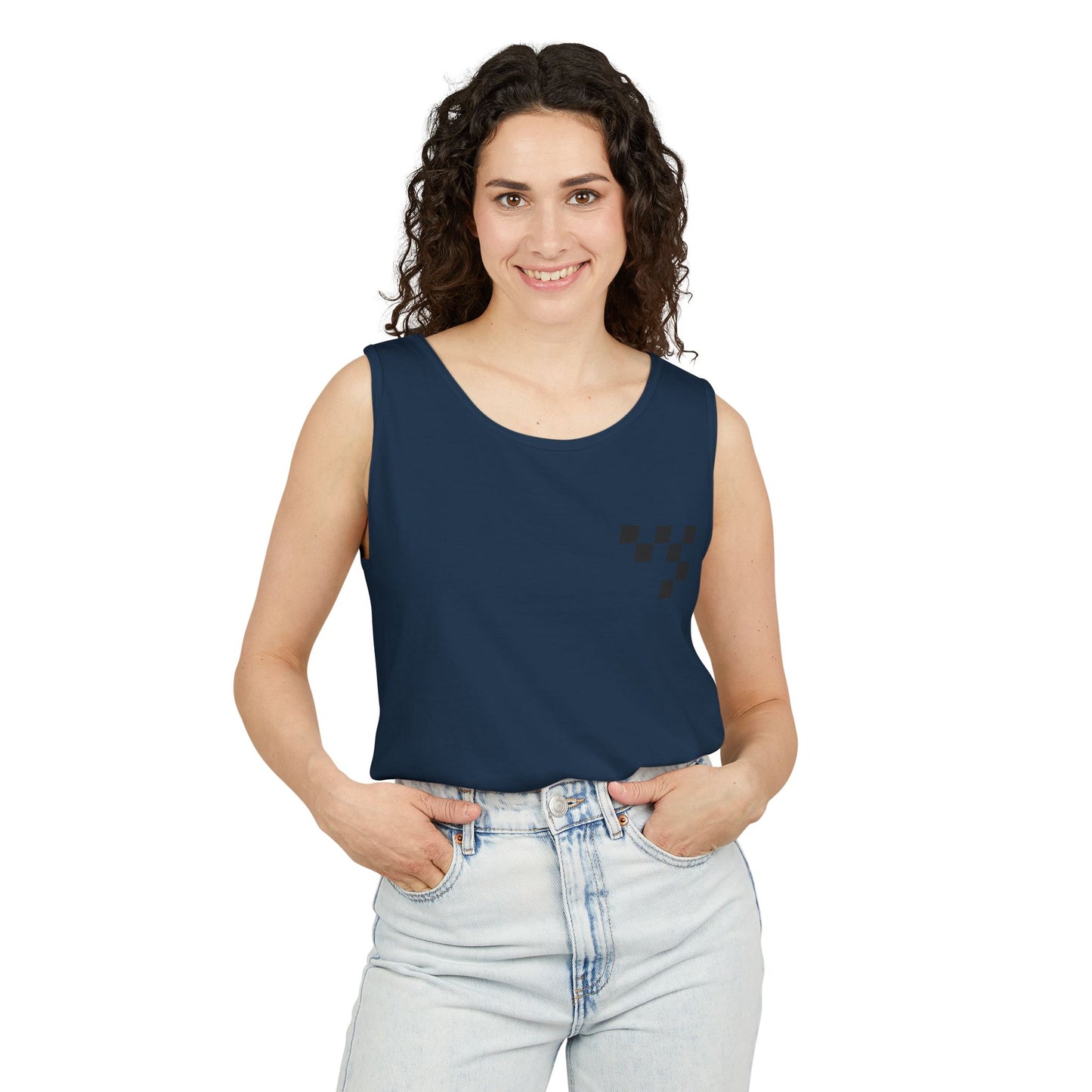 Racing Stututu Car - Unisex Garment-Dyed Tank Top