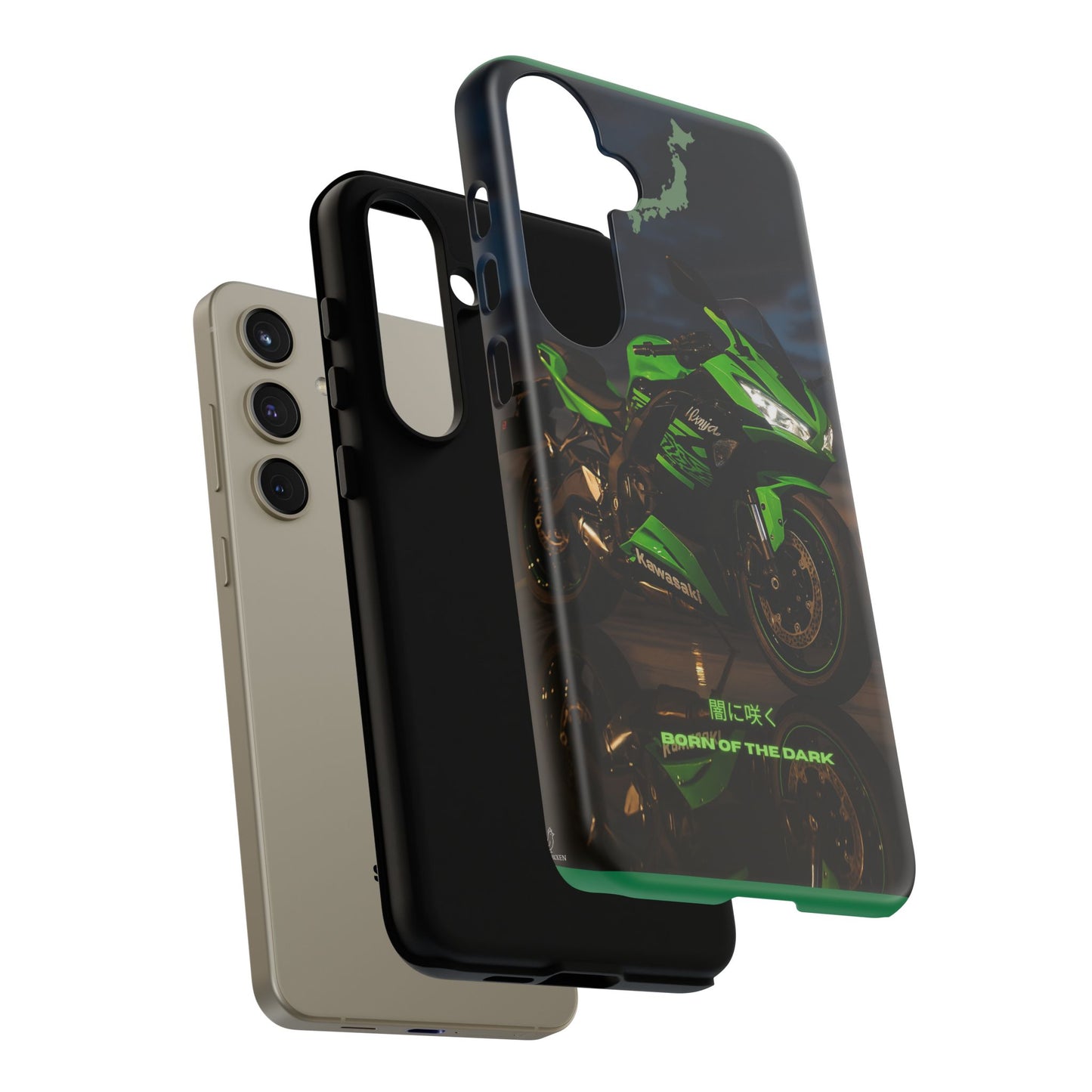 Coque de téléphone moto Kawa - Born of the Dark