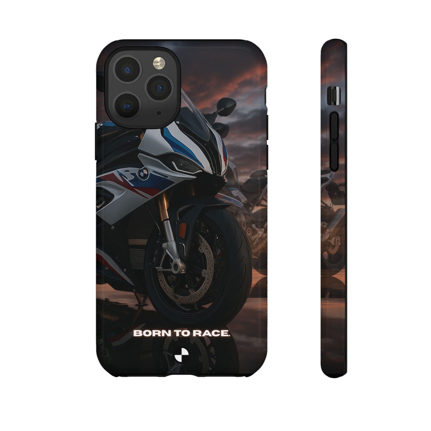 Coque de téléphone pour moto BMW – Design Born to Race