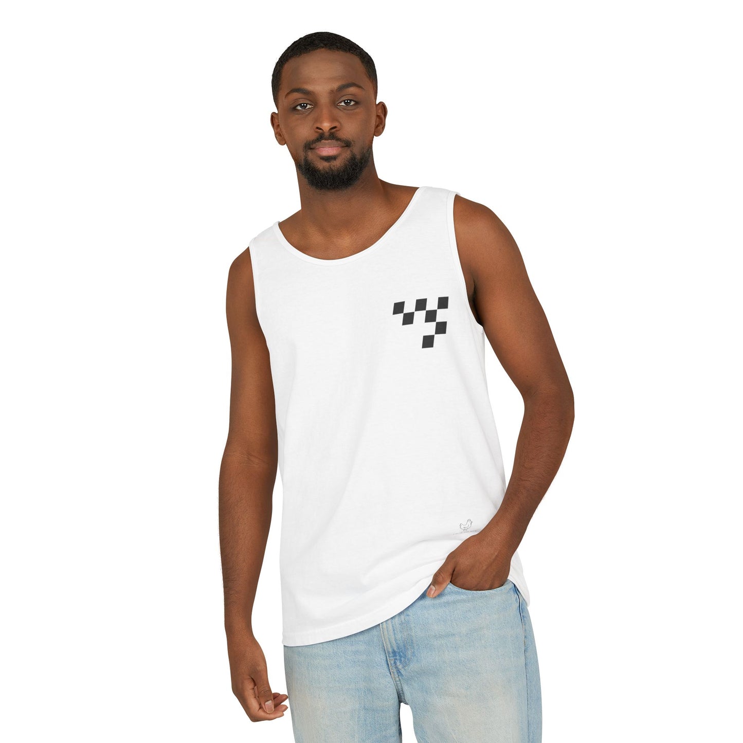 Racing Stututu Car - Unisex Garment-Dyed Tank Top