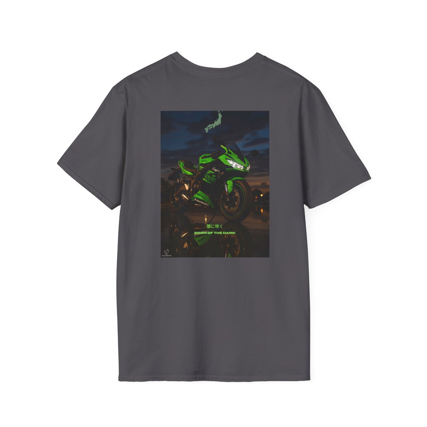Unisex ZC6R Ninja Softstyle Motorcycle T-Shirt - Ride with Freedom & Style