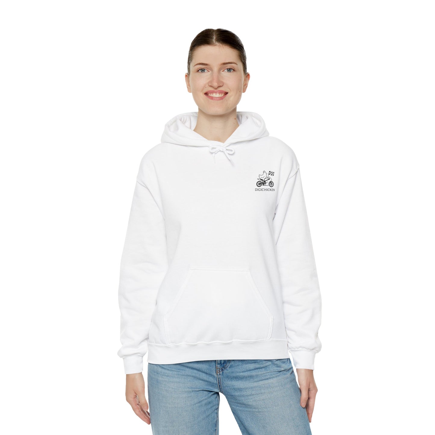 MOTOCLUB Unisex Heavy Blend™ Hooded Sweatshirt - Moto Club Graphic Hoodie for Motorcycle Enthusiasts