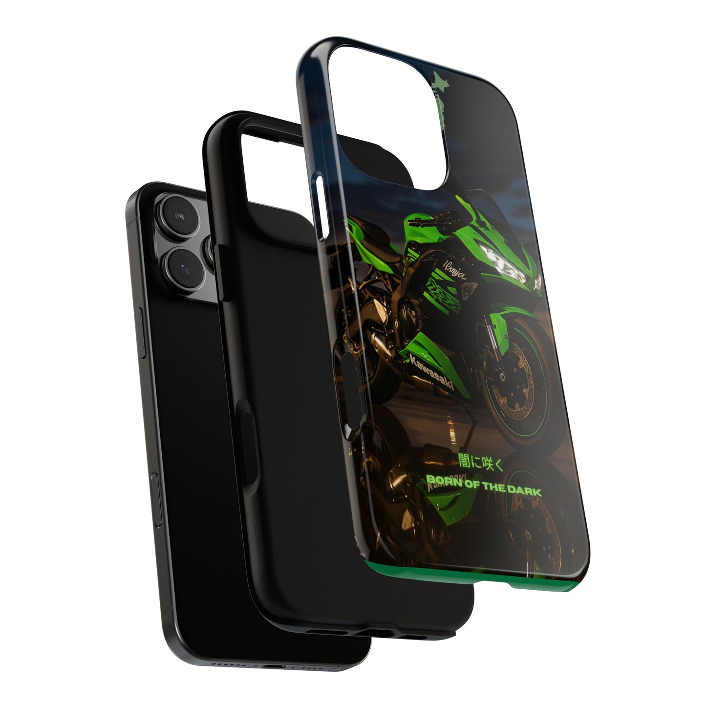 Coque de téléphone moto Kawa - Born of the Dark