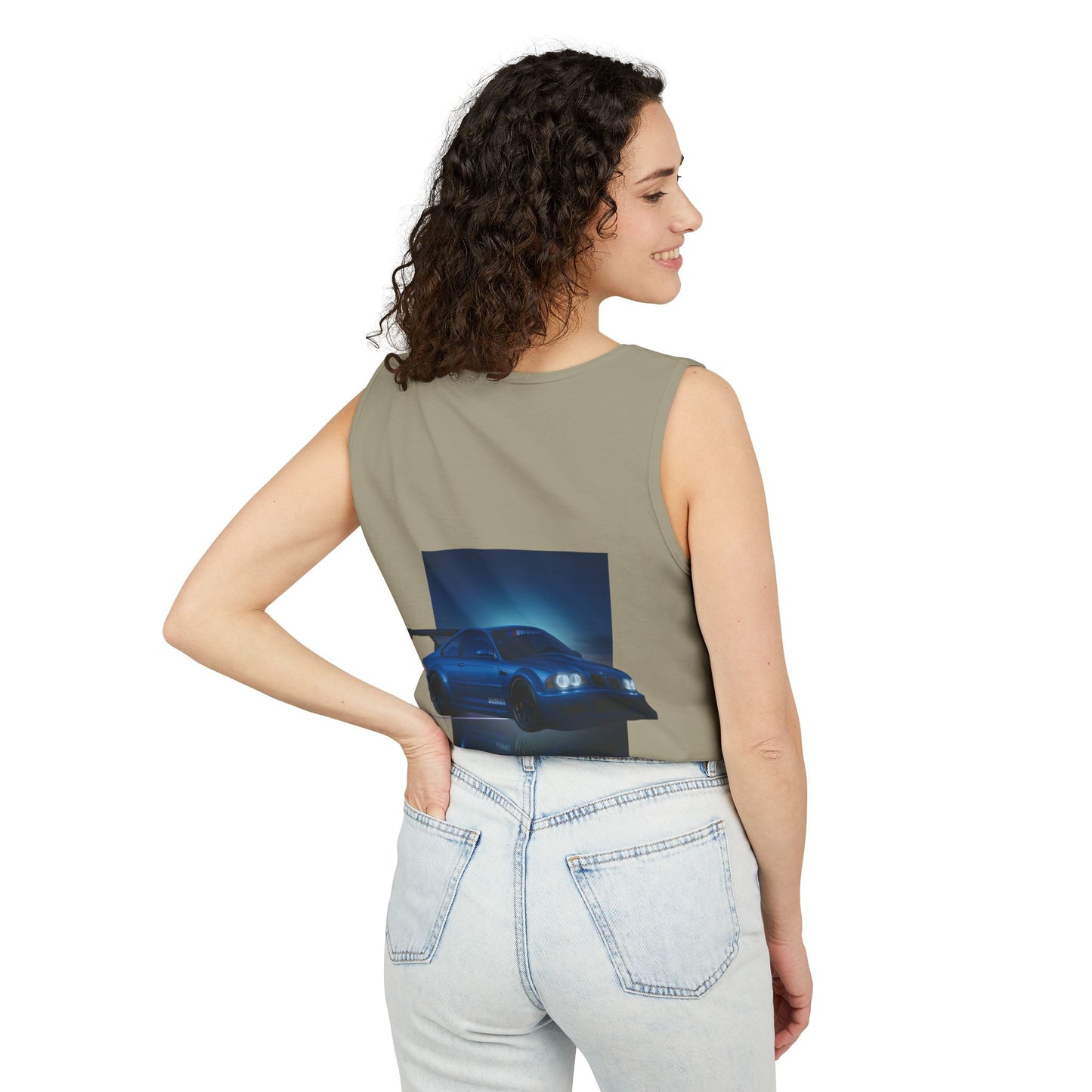 Racing Inspired Unisex Garment-Dyed Tank Top
