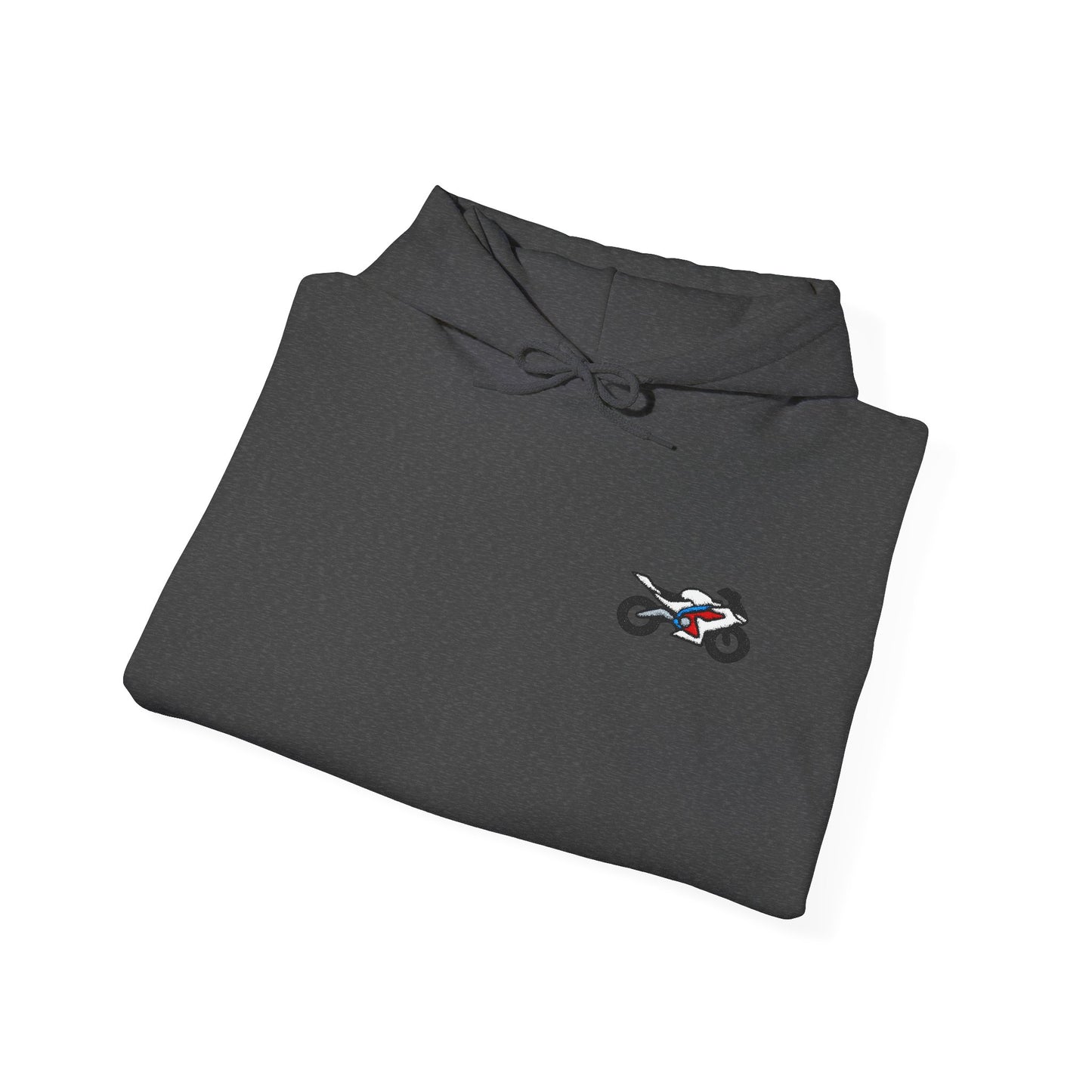 BMW inspired Embroidery Unisex Hoodie, Casual Streetwear, Gift for Bikers, Comfortable Hoodie, Winter Apparel