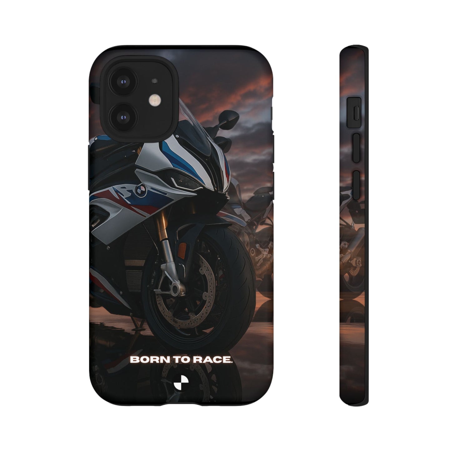 Coque de téléphone pour moto BMW – Design Born to Race