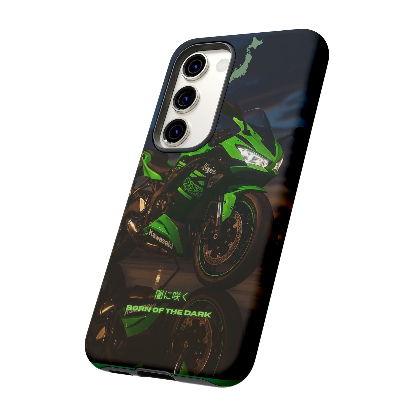 Coque de téléphone moto Kawa - Born of the Dark