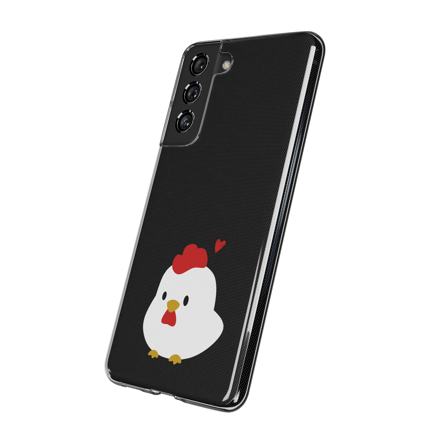 Cute Chicken Soft Phone Case, Animal Phone Cover for Farm Lovers, Gifts for Her, Cute Smartphone Accessory, Chicken Lover Gift