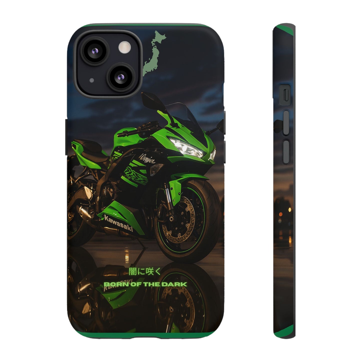 Coque de téléphone moto Kawa - Born of the Dark