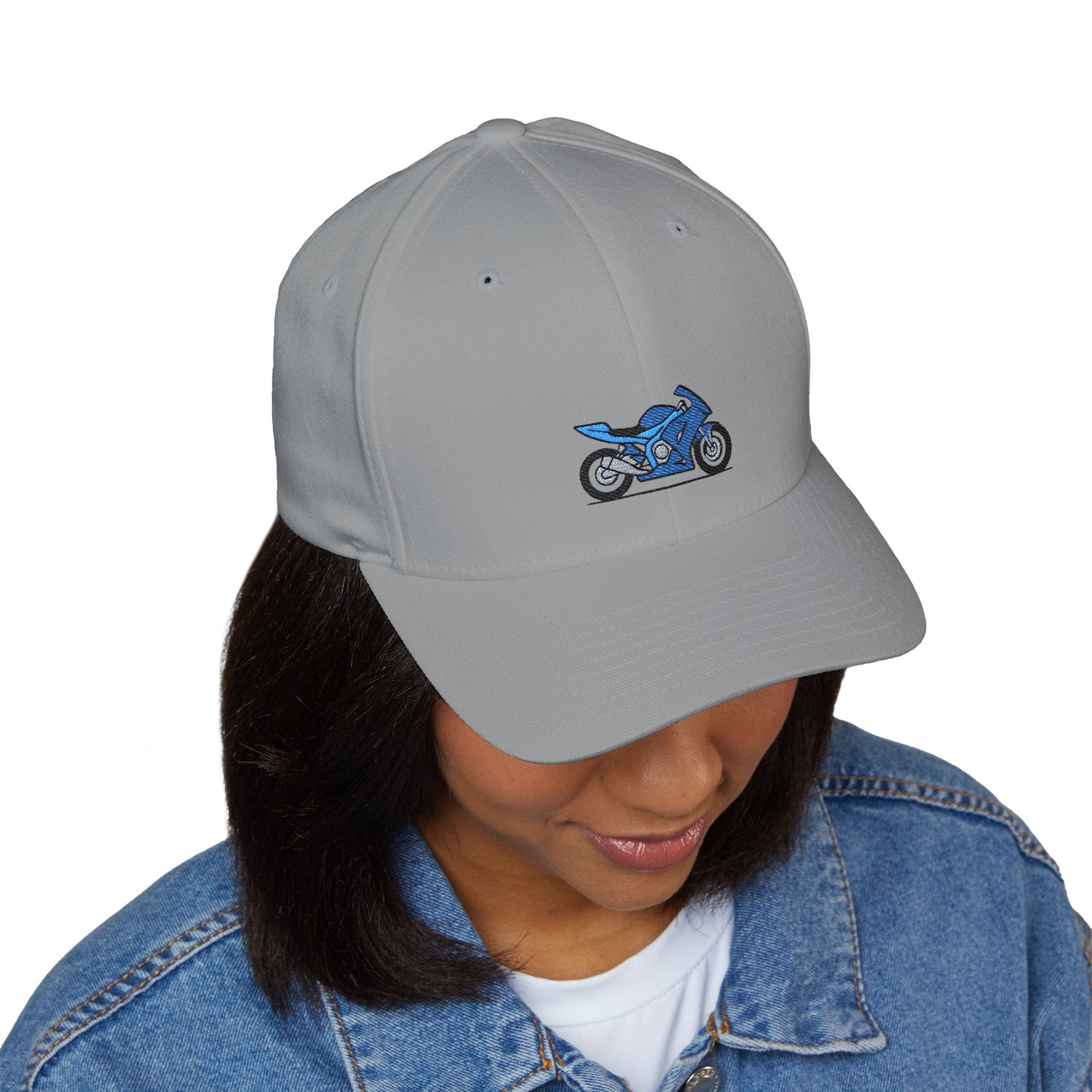 Motorcycle Embroidered Cap - Perfect Gift for Bikers
