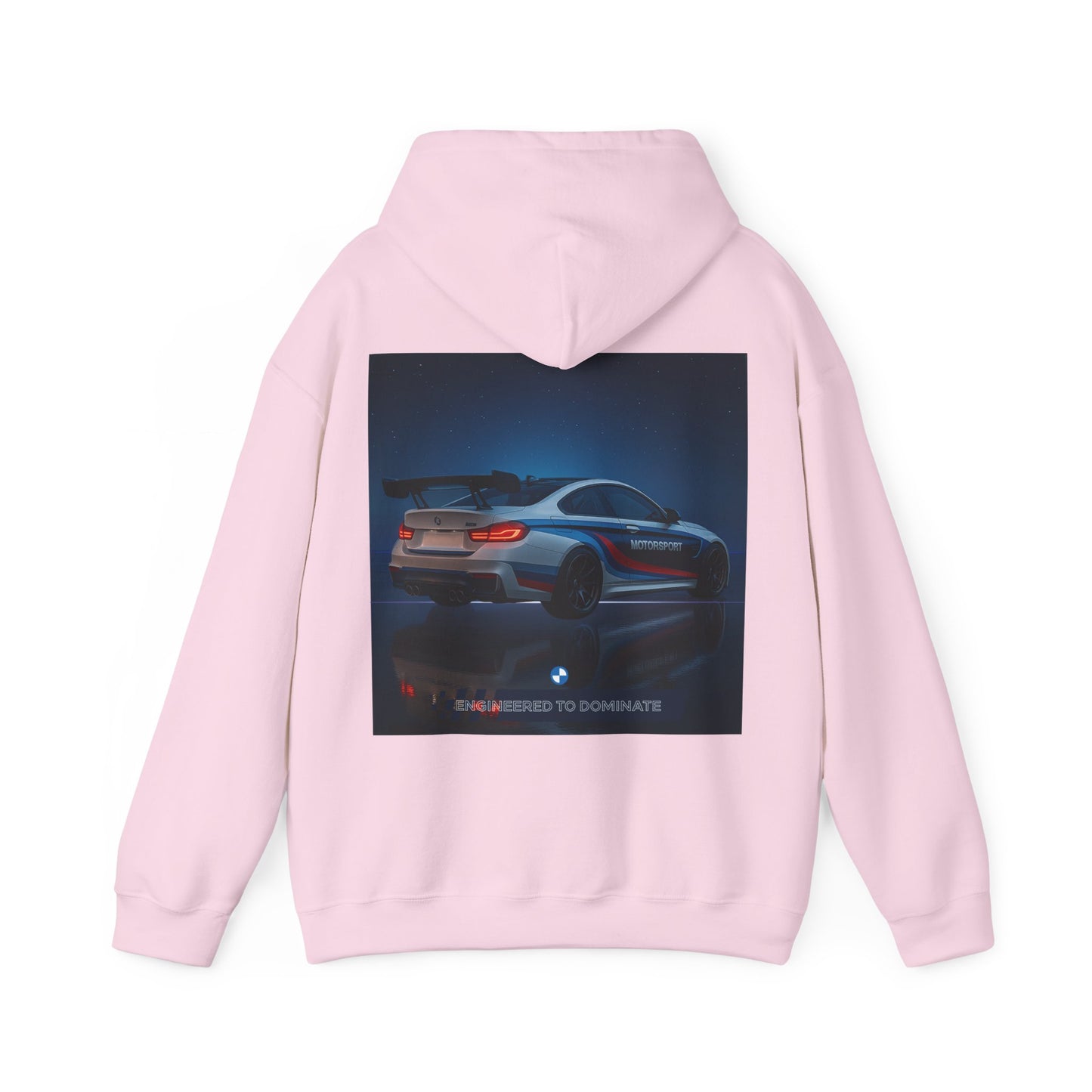 Engineered to Dominate Racing Hoodie - Unisex Heavy Blend Sweatshirt for Car Enthusiasts