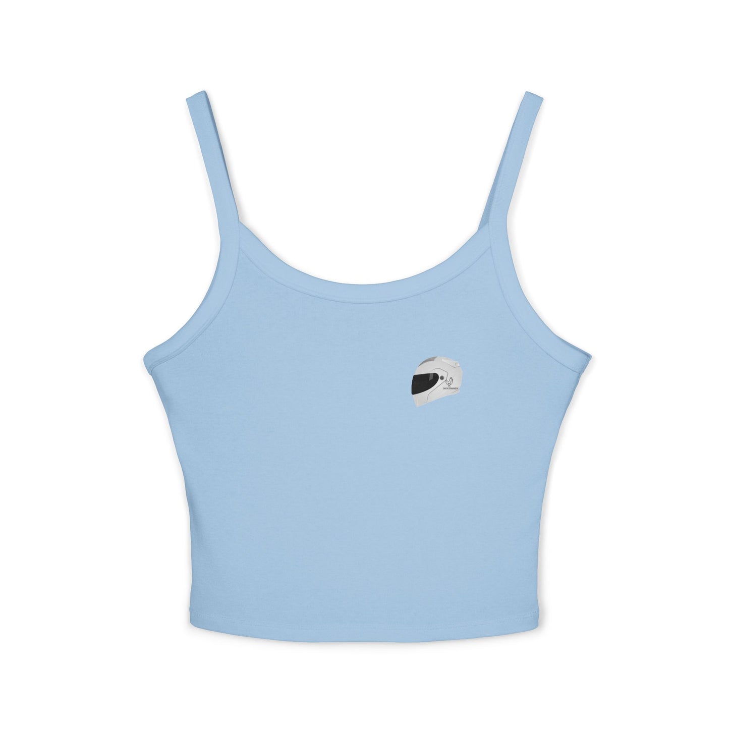 s1000rr cool Summer Top with Backprint, Motorcycle Spaghetti Strap Tank Top - Born to Race Graphic