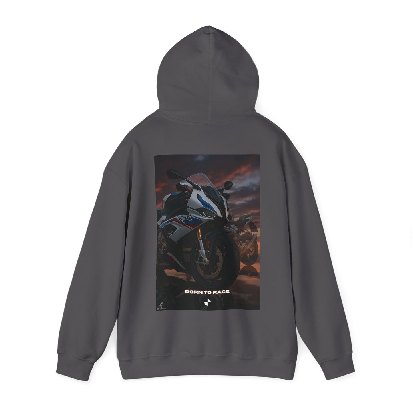 s1000rr Born to Race Unisex Heavy Blend Hoodie - Ideal for Motorcycle Enthusiasts