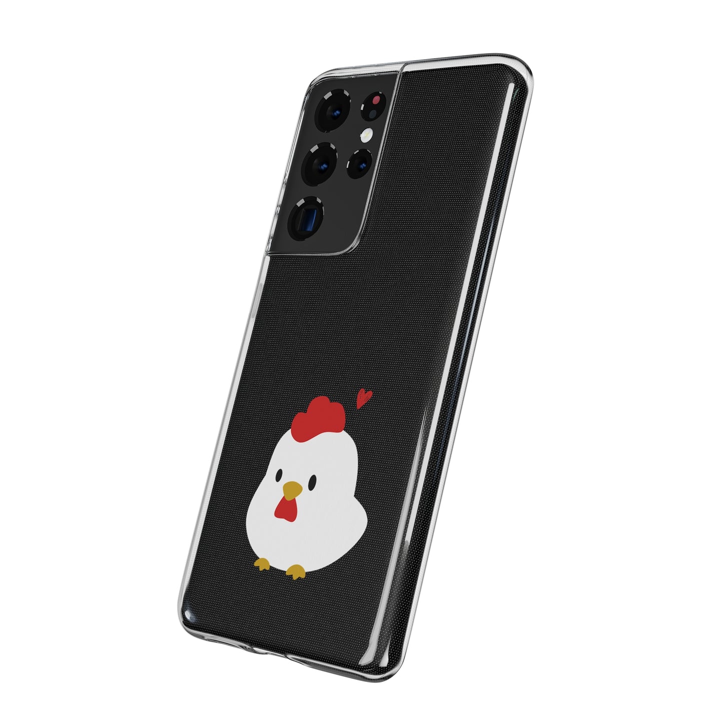 Cute Chicken Soft Phone Case, Animal Phone Cover for Farm Lovers, Gifts for Her, Cute Smartphone Accessory, Chicken Lover Gift