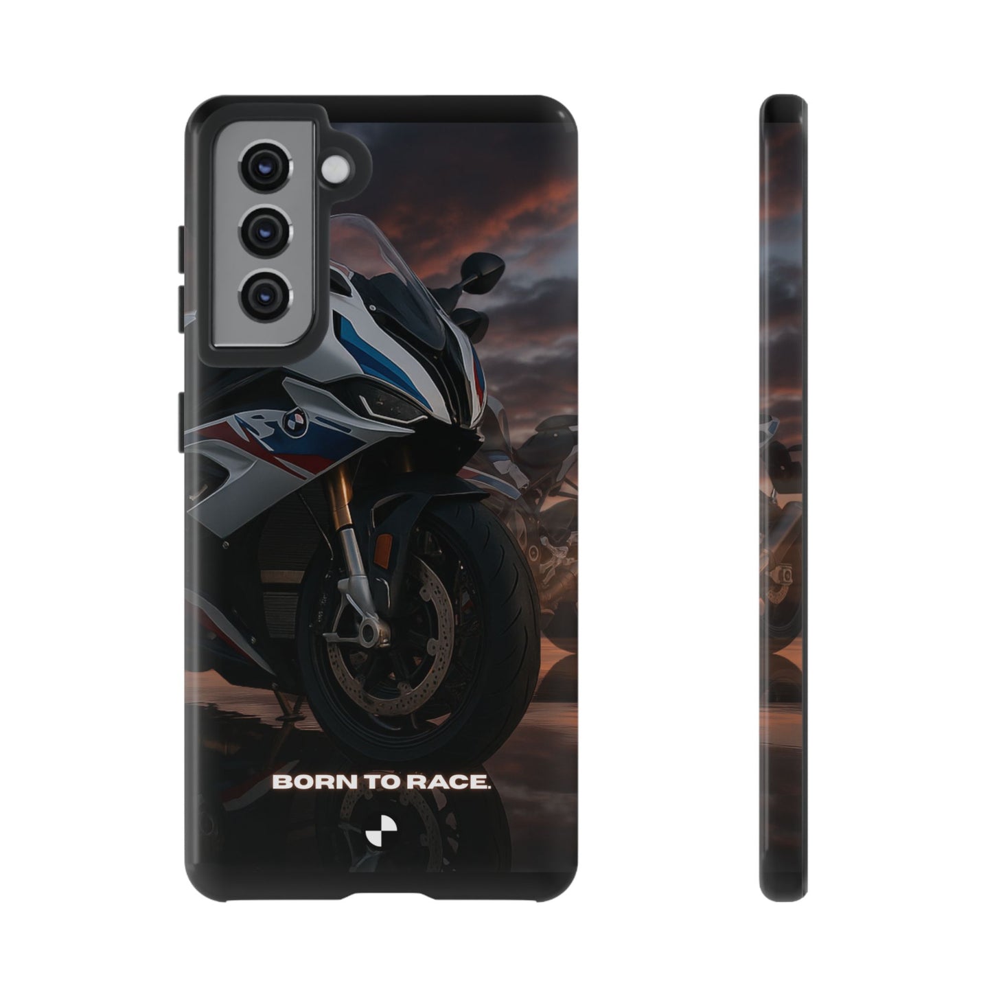 Coque de téléphone pour moto BMW – Design Born to Race